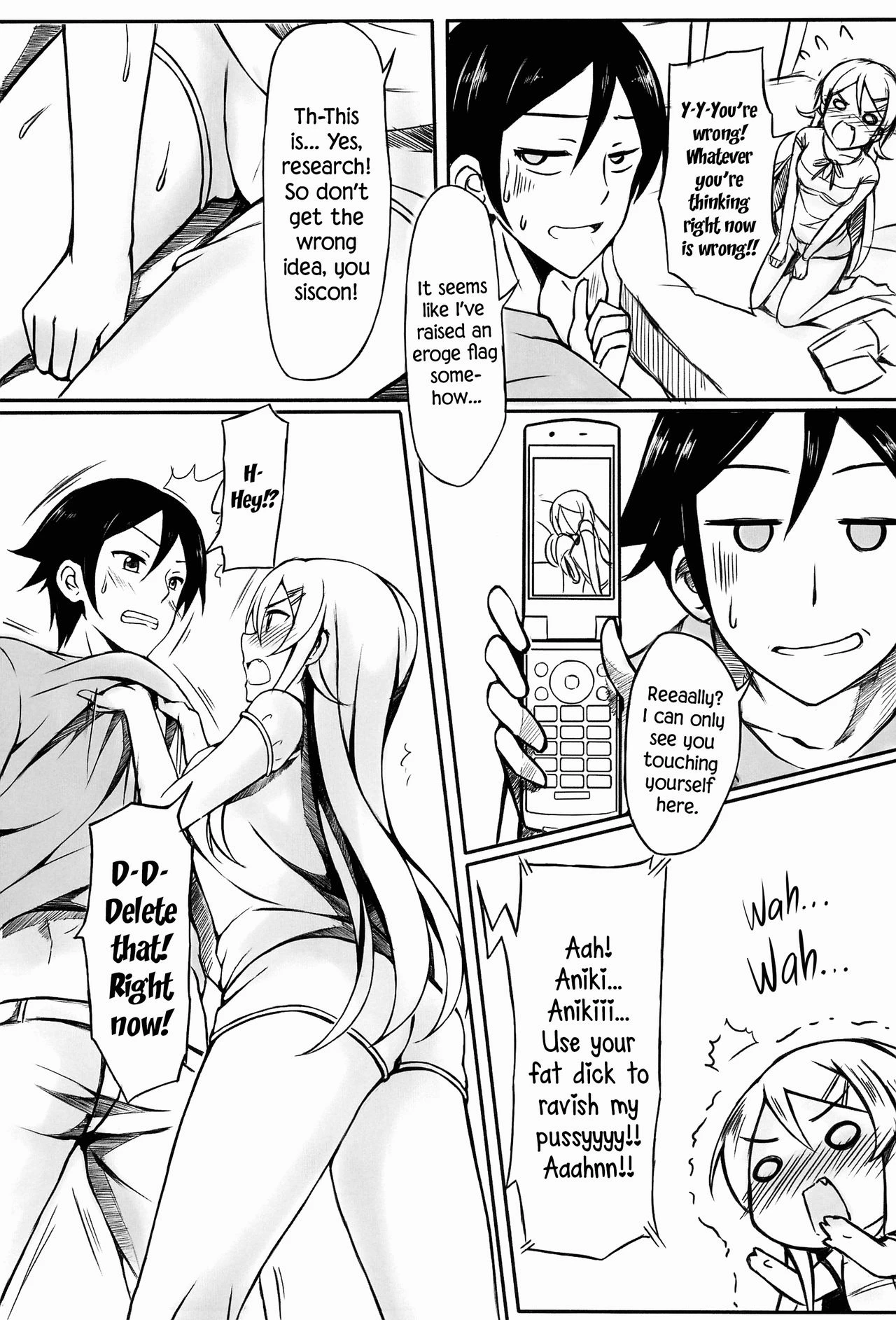 I want to keep teasing Kirino-chan! | Ore wa Kirino-chan o Motto Ijimetai! porn comic picture 14