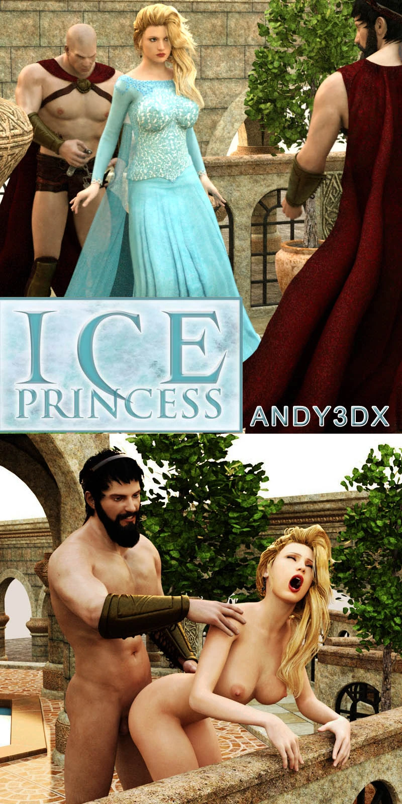 Ice Princess porn comic picture 1