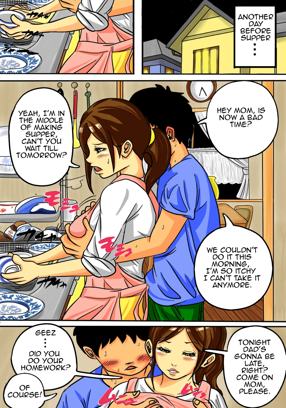 If you like, you can do anything you want to your mother! porn comic picture 16