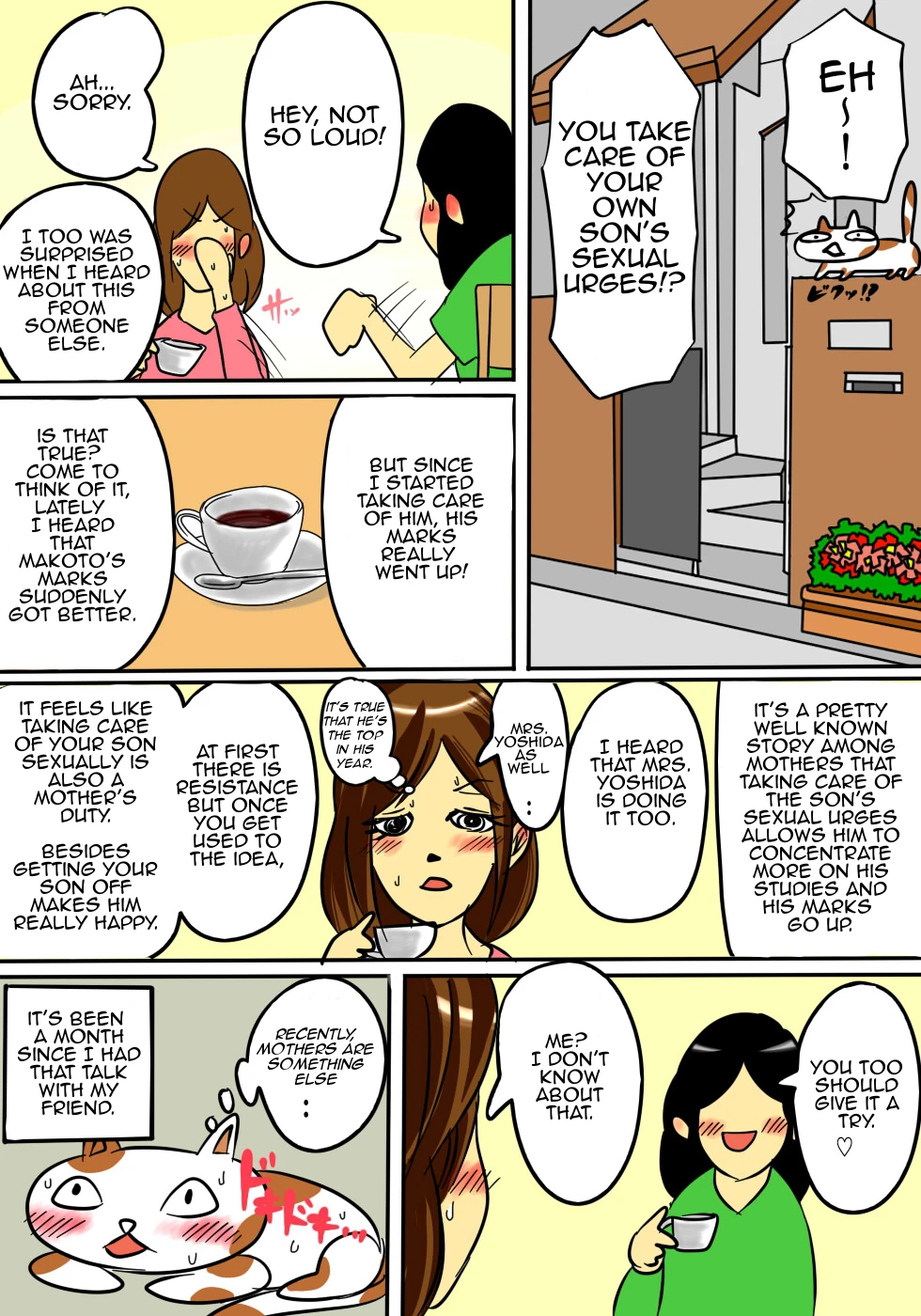 If you like, you can do anything you want to your mother! porn comic picture 6