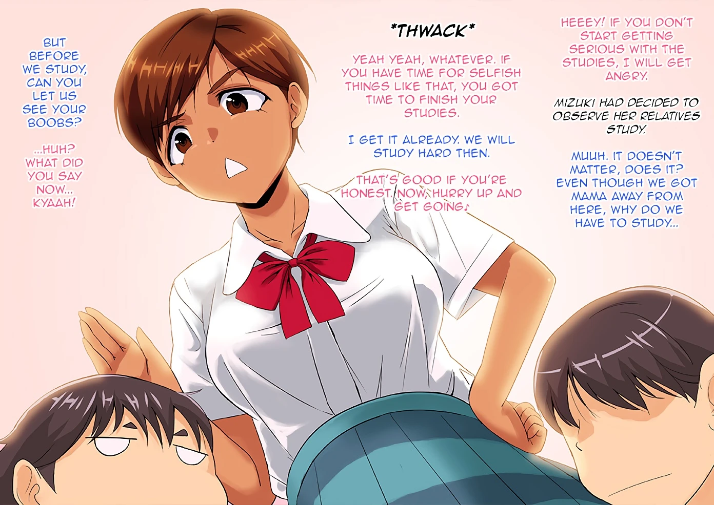 Iinari! Kasshoku Kateikyoushi porn comic picture 2