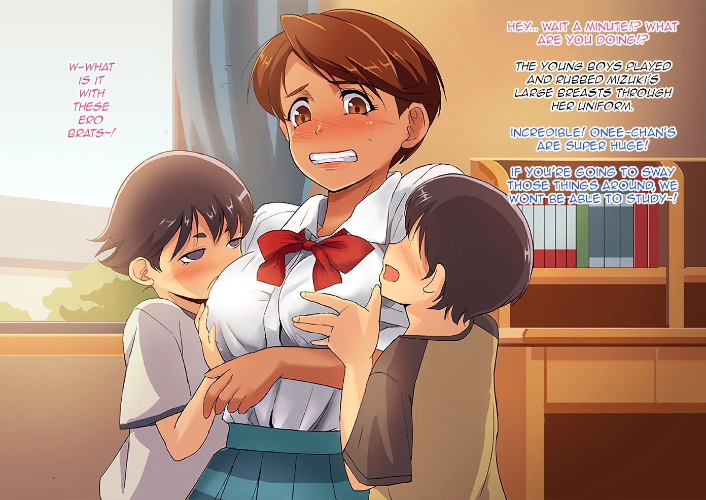 Iinari! Kasshoku Kateikyoushi porn comic picture 3