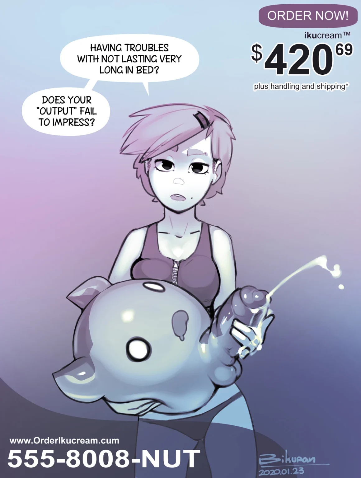 Ikucream porn comic picture 1