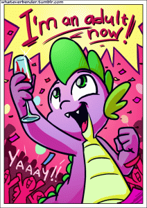 I'm a adult now! porn comic picture 1
