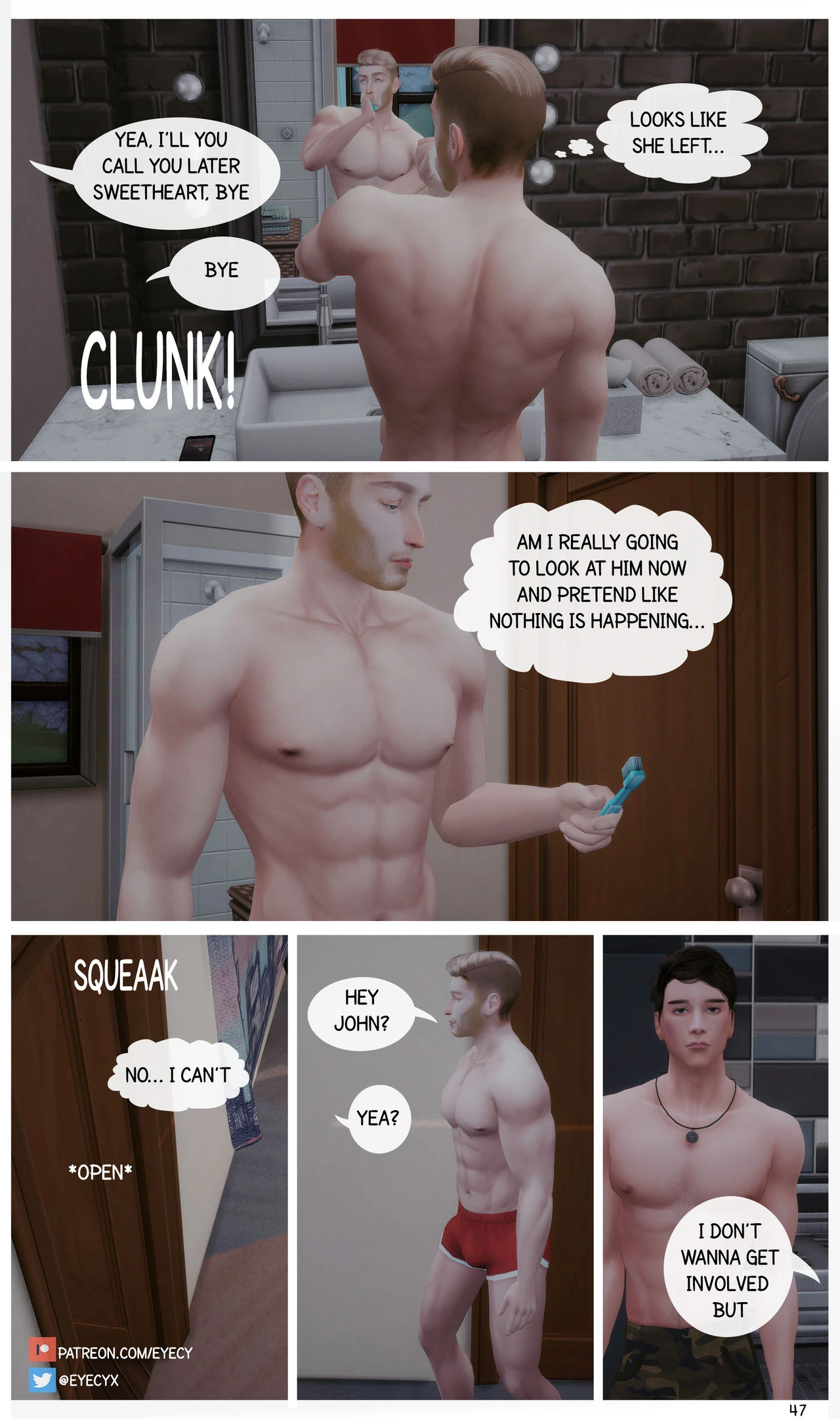 I'm Too Curious porn comic picture 48