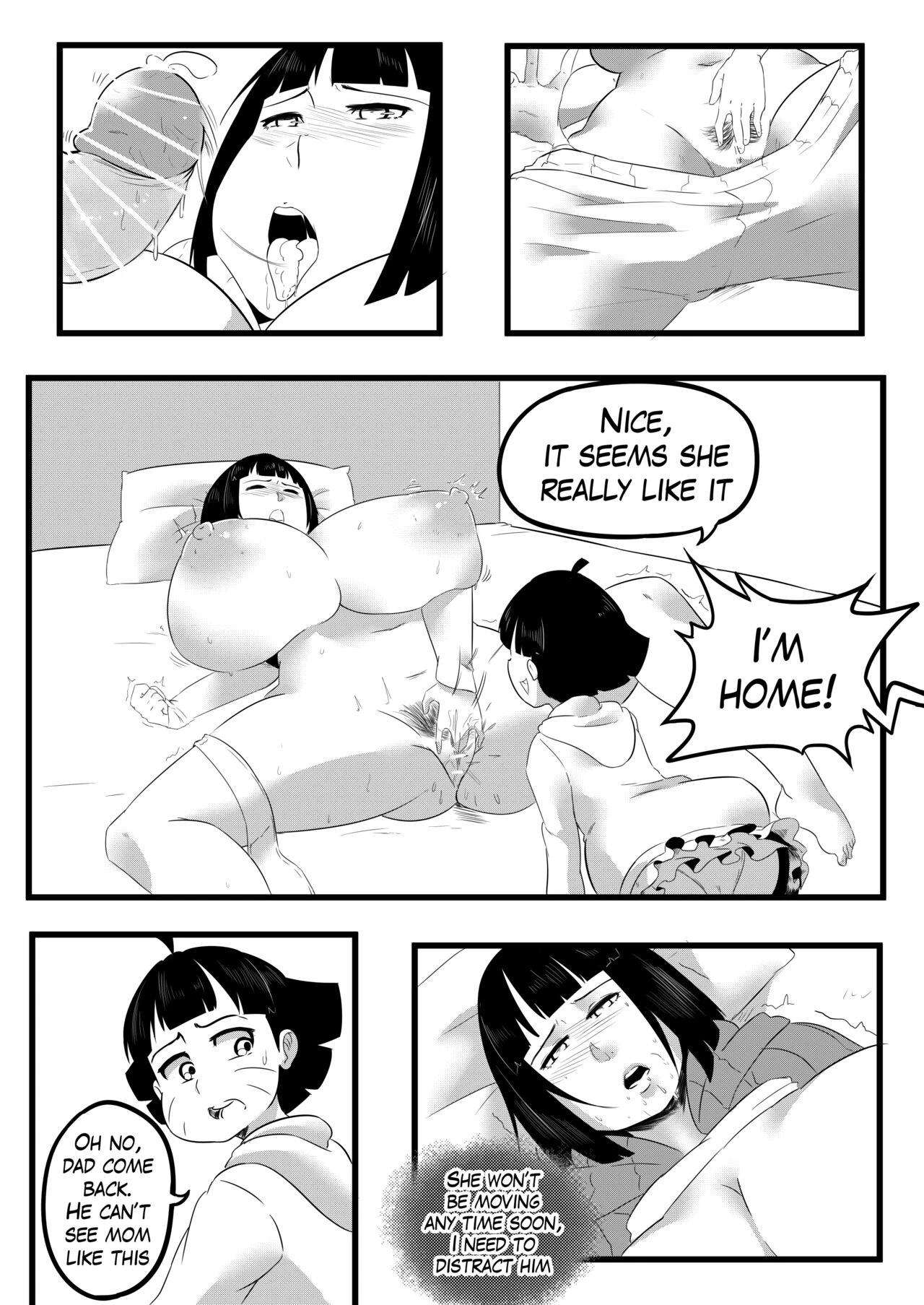 Immoral Mother 2 porn comic picture 9