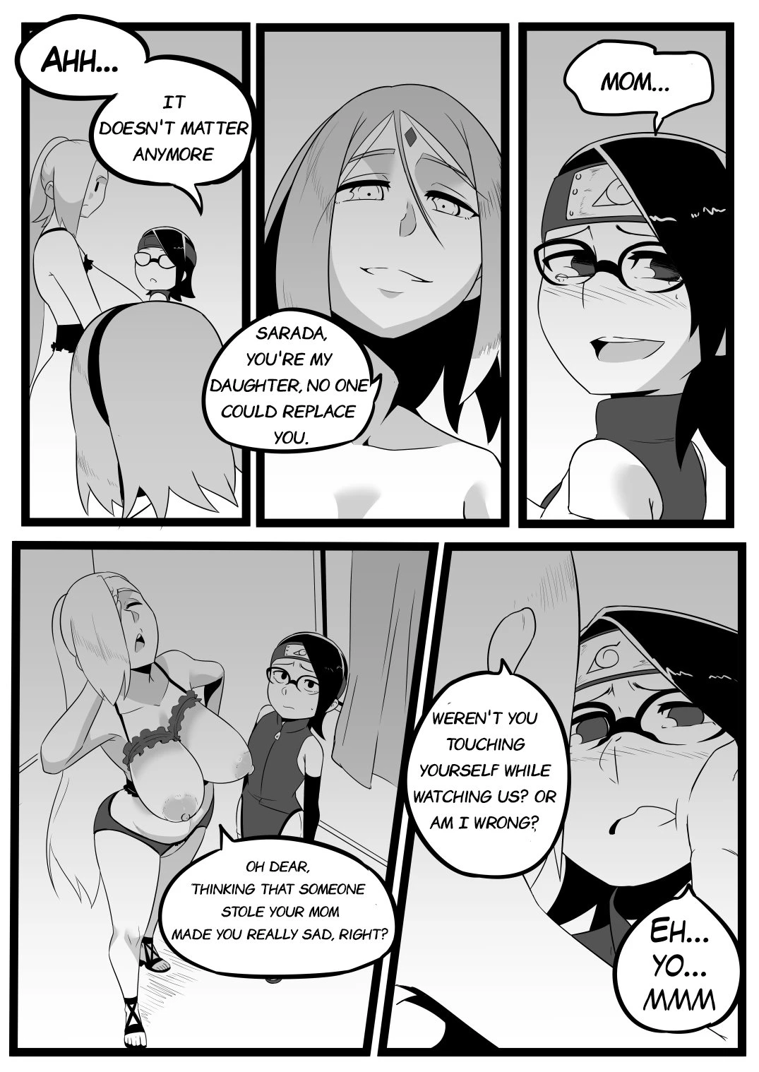 Immoral Mother 3 porn comic picture 20