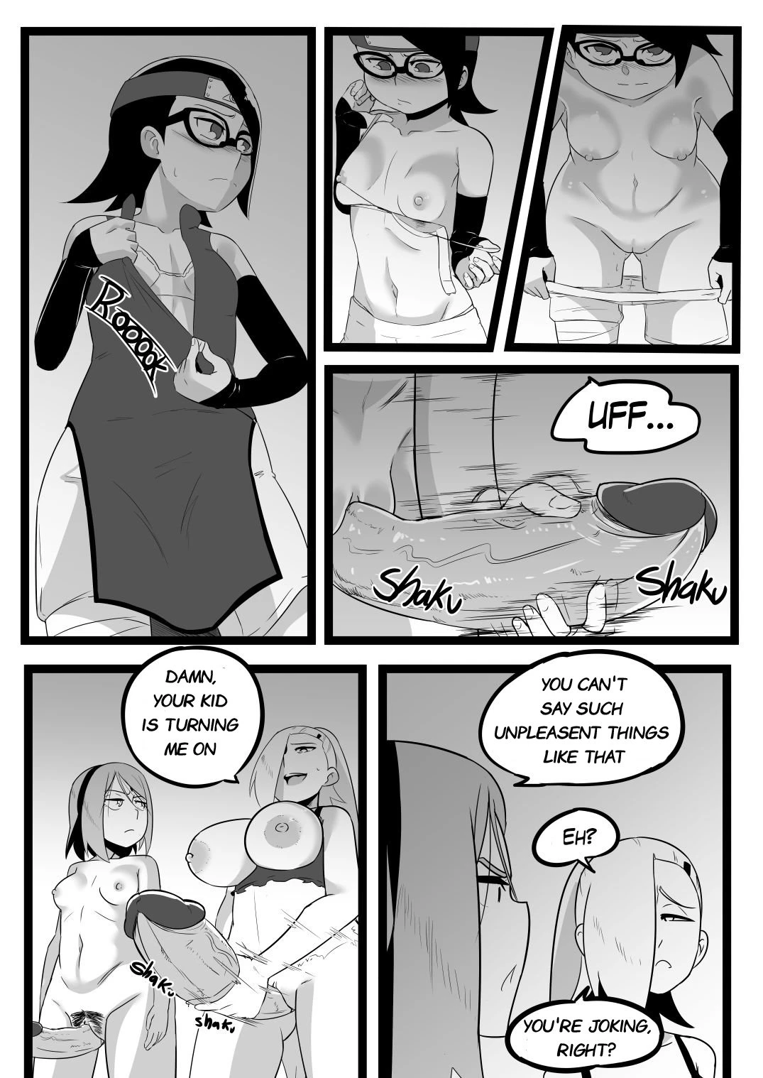 Immoral Mother 3 porn comic picture 24