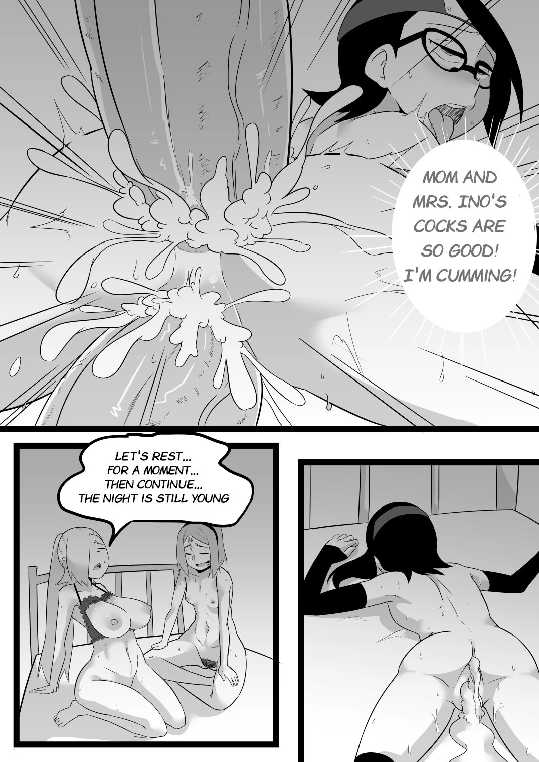 Immoral Mother 3 porn comic picture 38