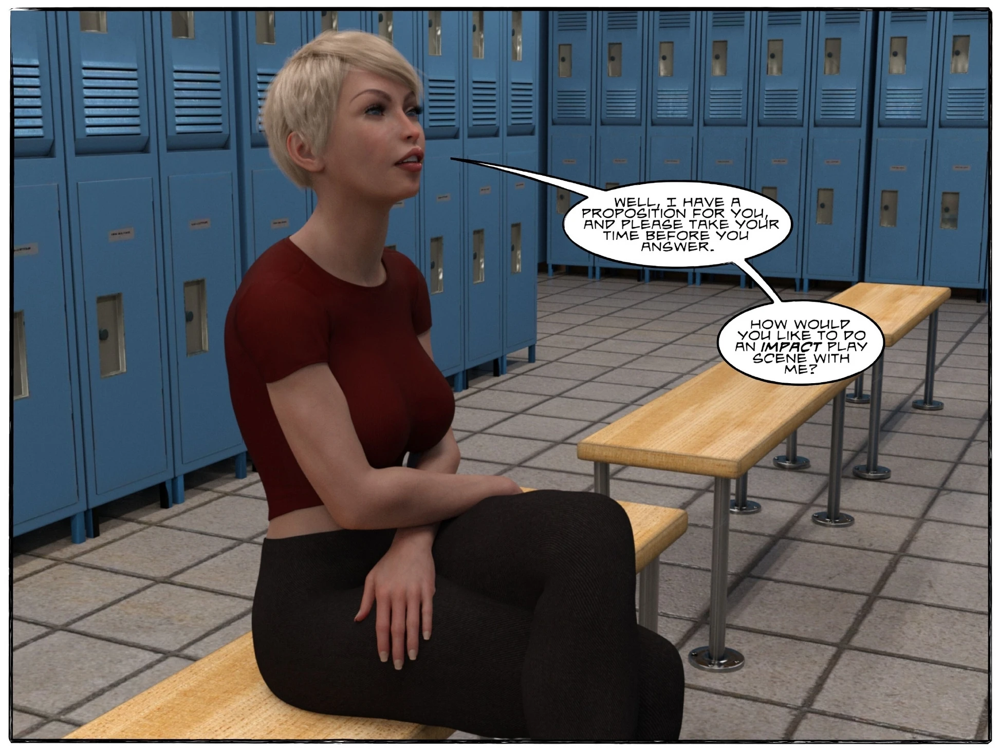 Impact porn comic picture 14