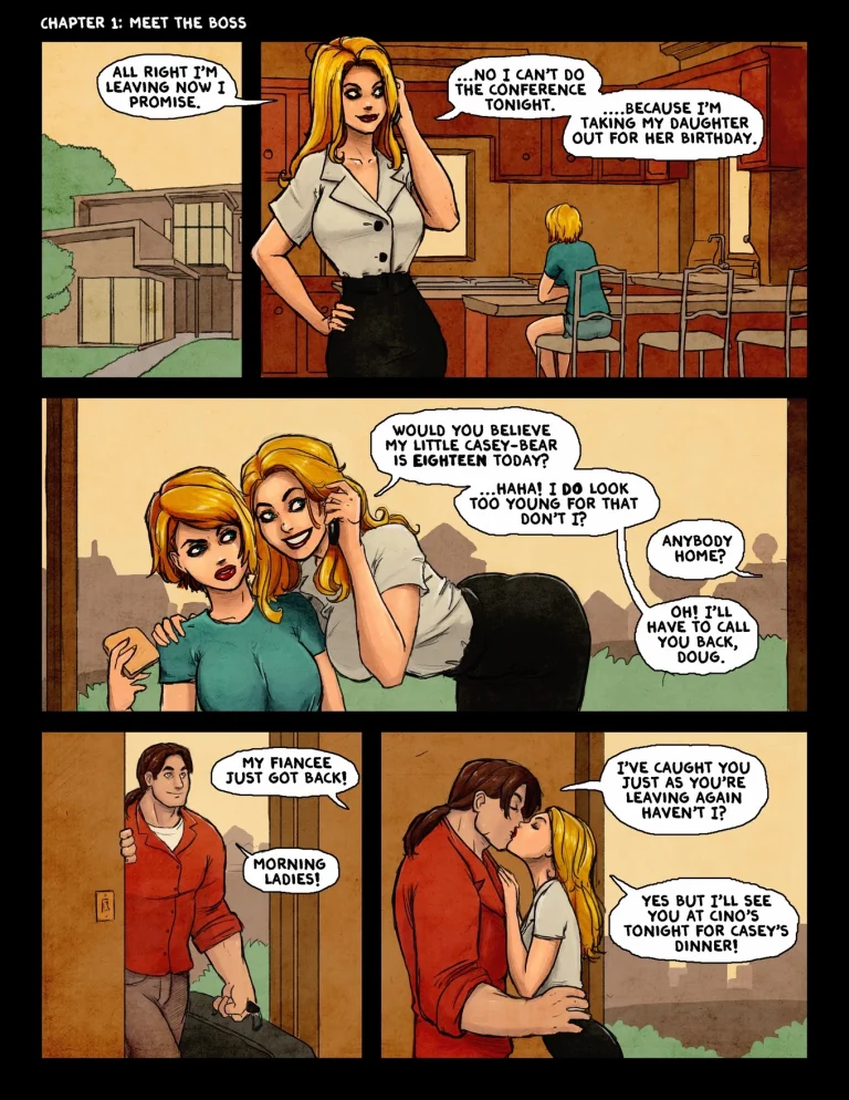 In The Kitchen porn comic picture 1