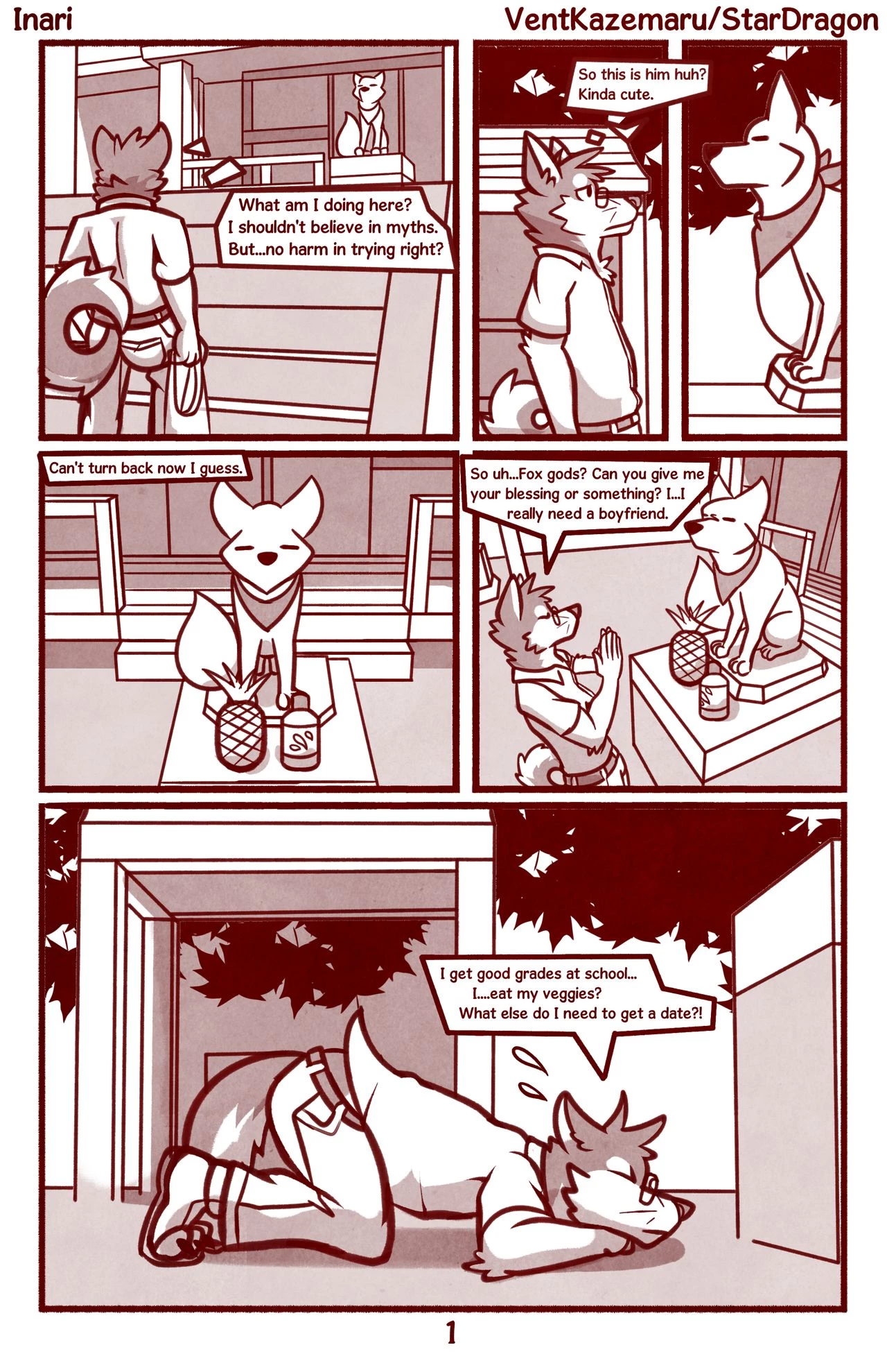 Inari porn comic picture 2