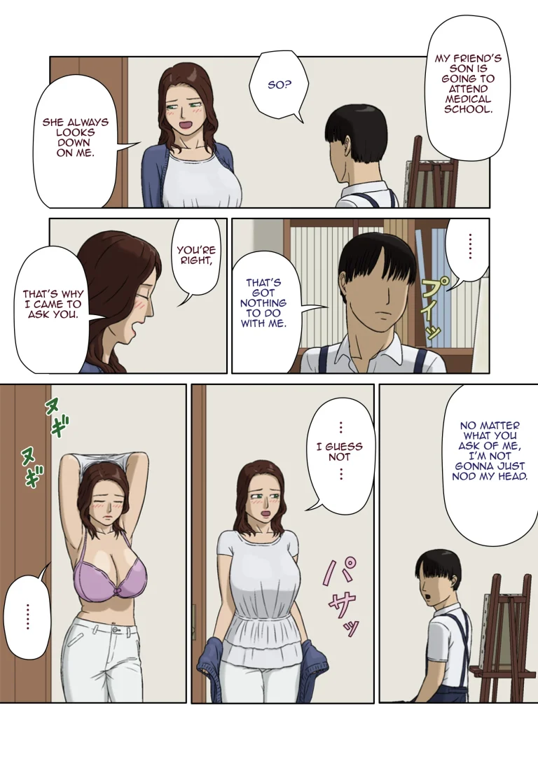 Incest -Mother's Request porn comic picture 3