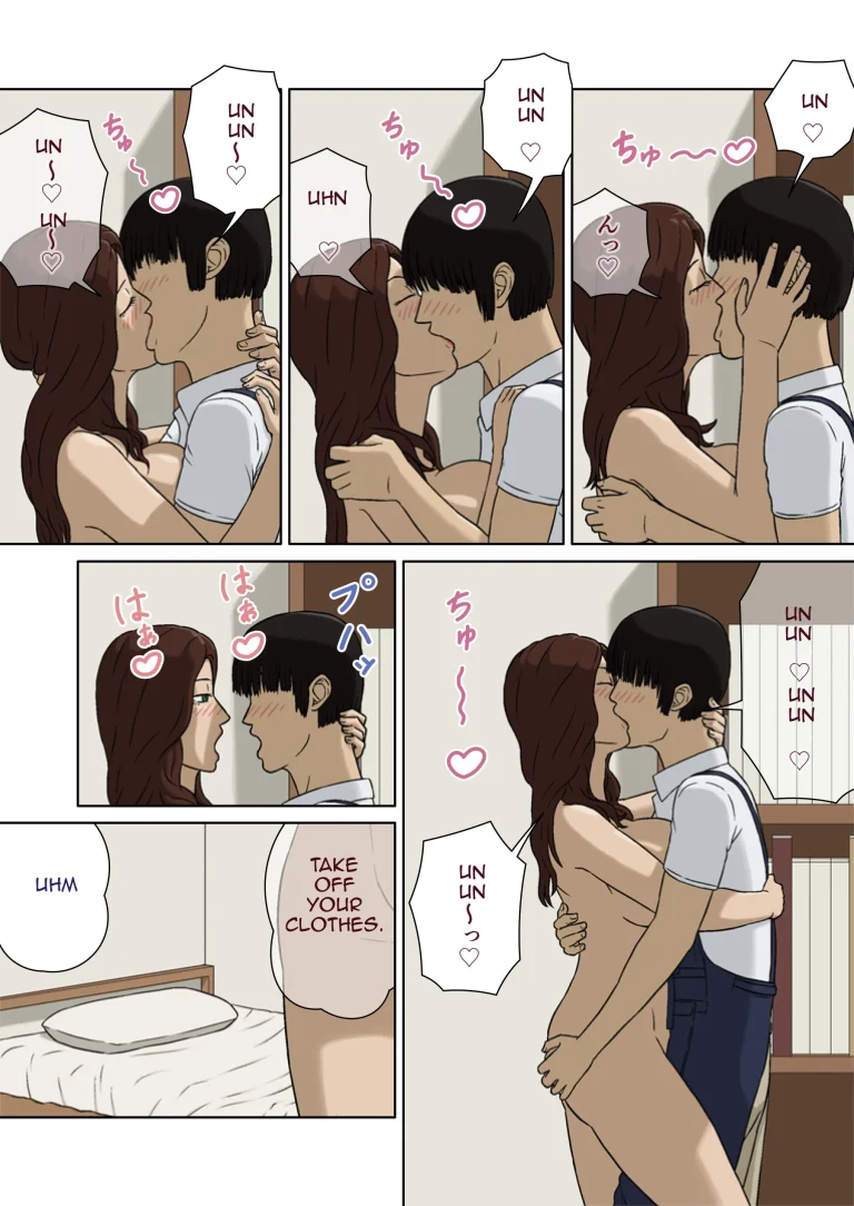 Incest -Mother's Request porn comic picture 8