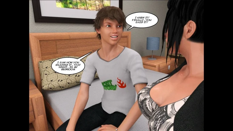 Incest story 2 - Mom porn comic picture 90