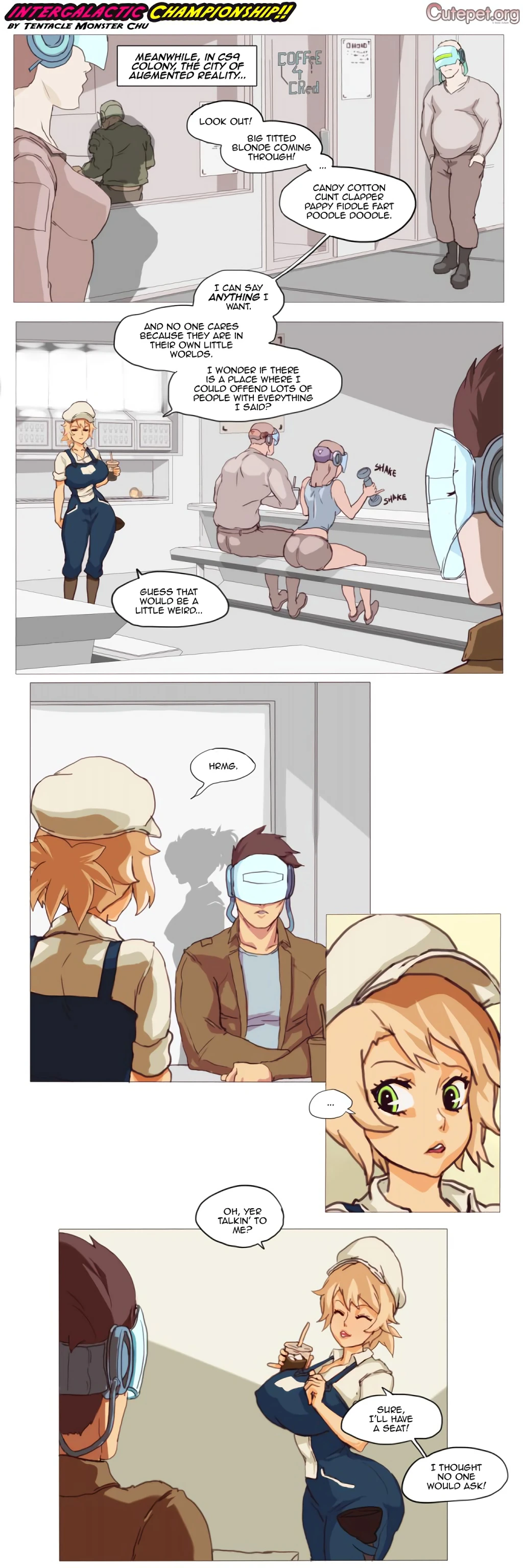 Intergalactic Championship!! porn comic picture 2