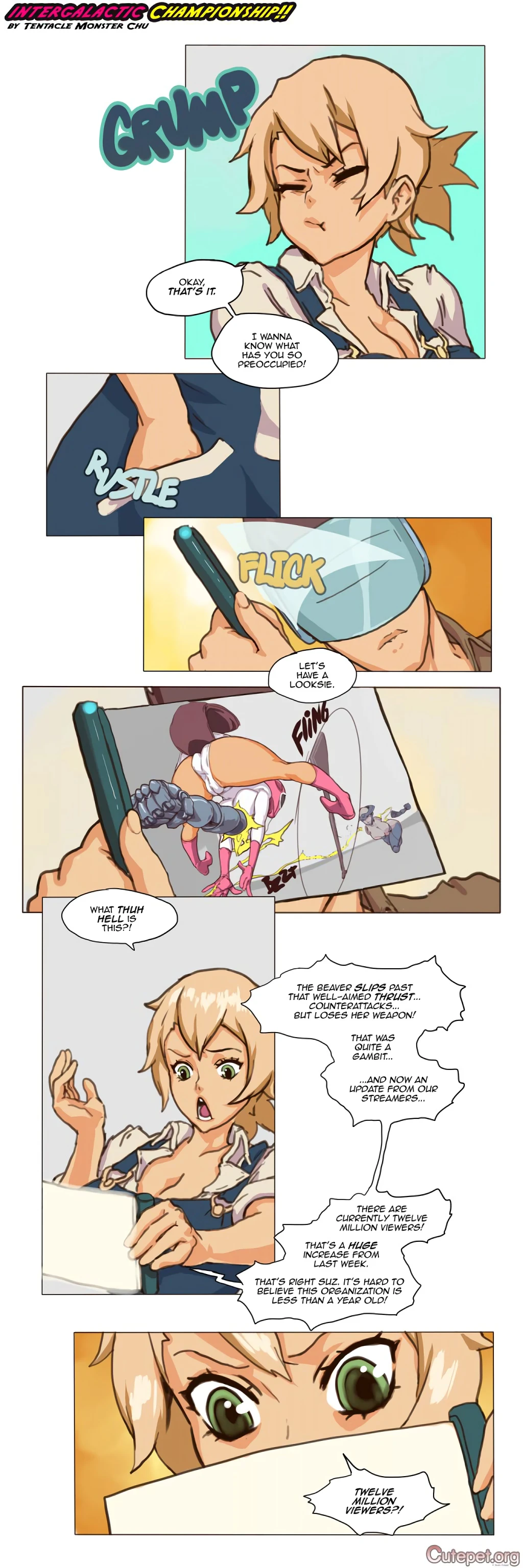 Intergalactic Championship!! porn comic picture 8