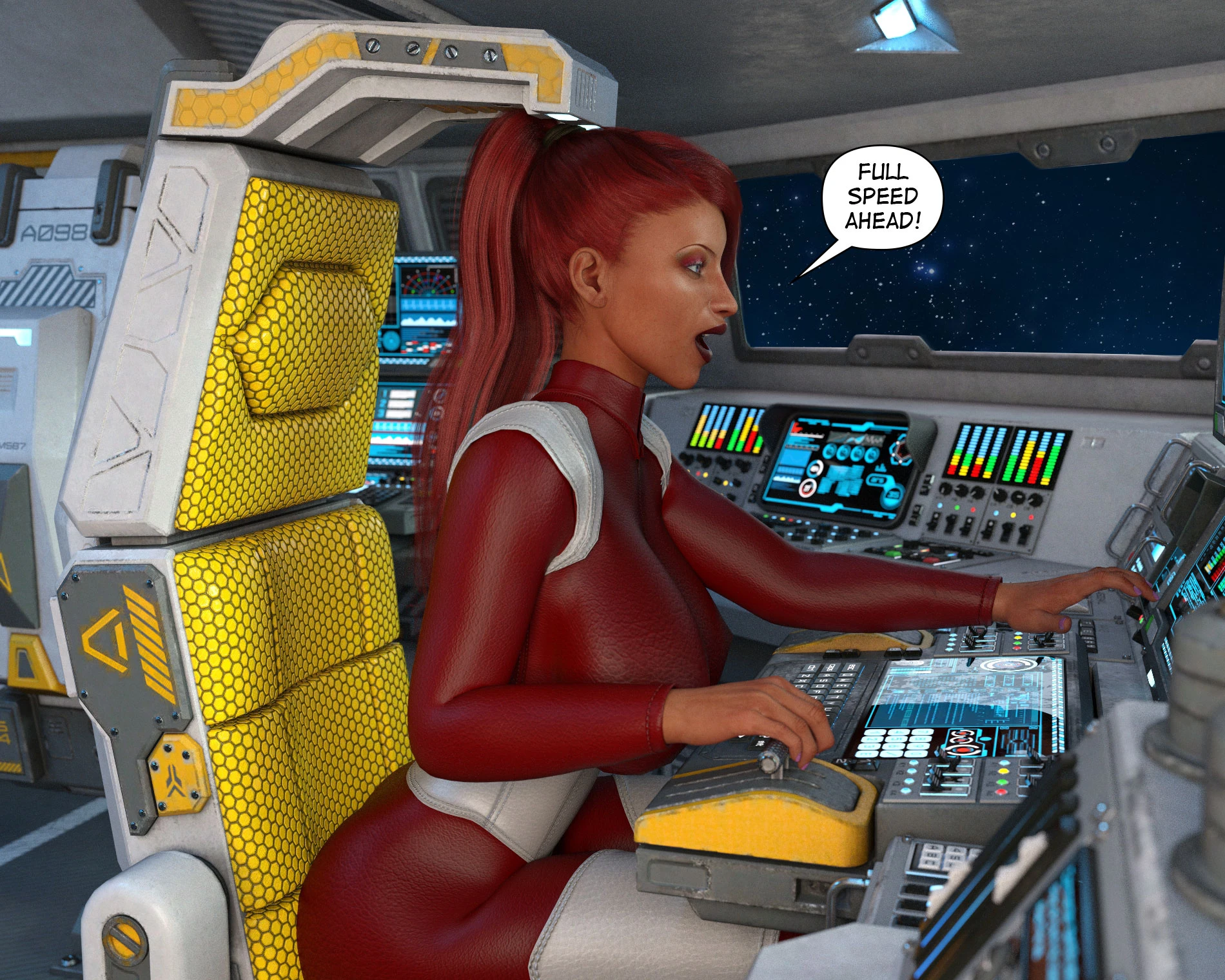 Interspecies Communication: The Stowaway porn comic picture 11