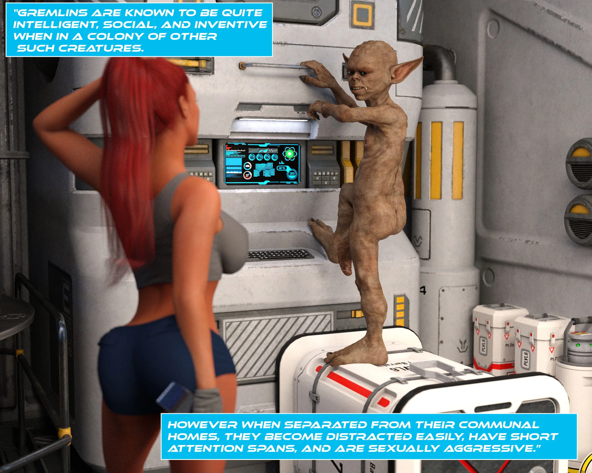 Interspecies Communication: The Stowaway porn comic picture 23