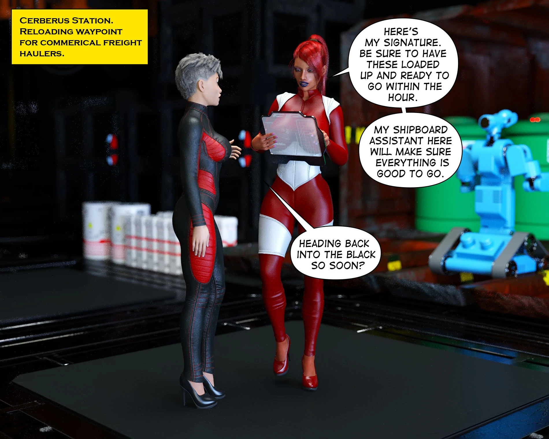 Interspecies Communication: The Stowaway porn comic picture 3