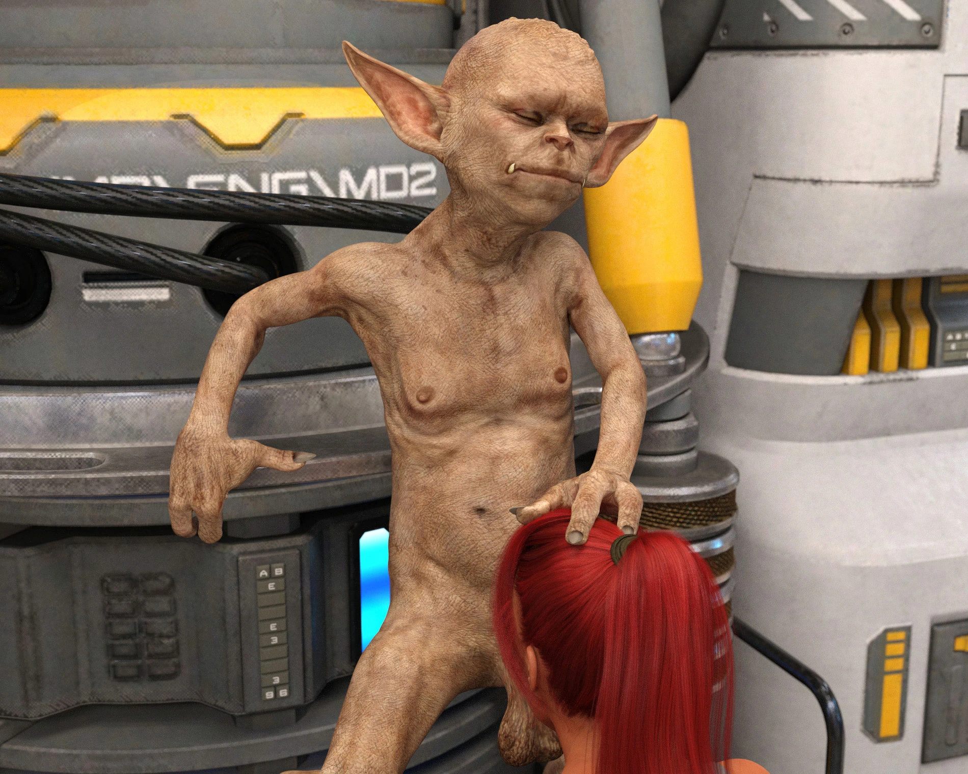 Interspecies Communication: The Stowaway porn comic picture 36