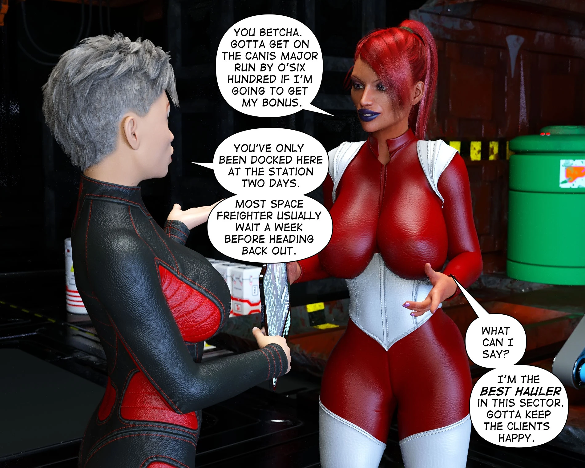 Interspecies Communication: The Stowaway porn comic picture 4