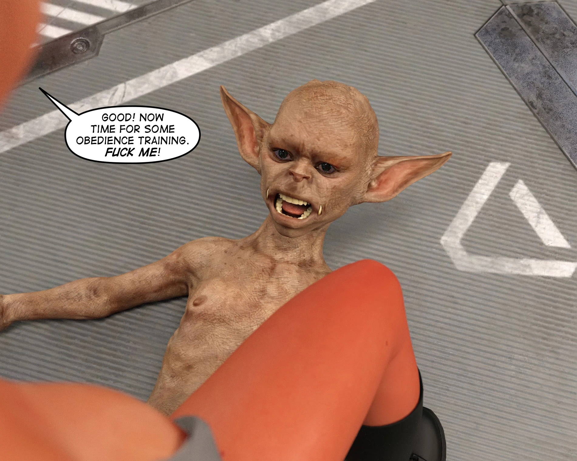 Interspecies Communication: The Stowaway porn comic picture 65