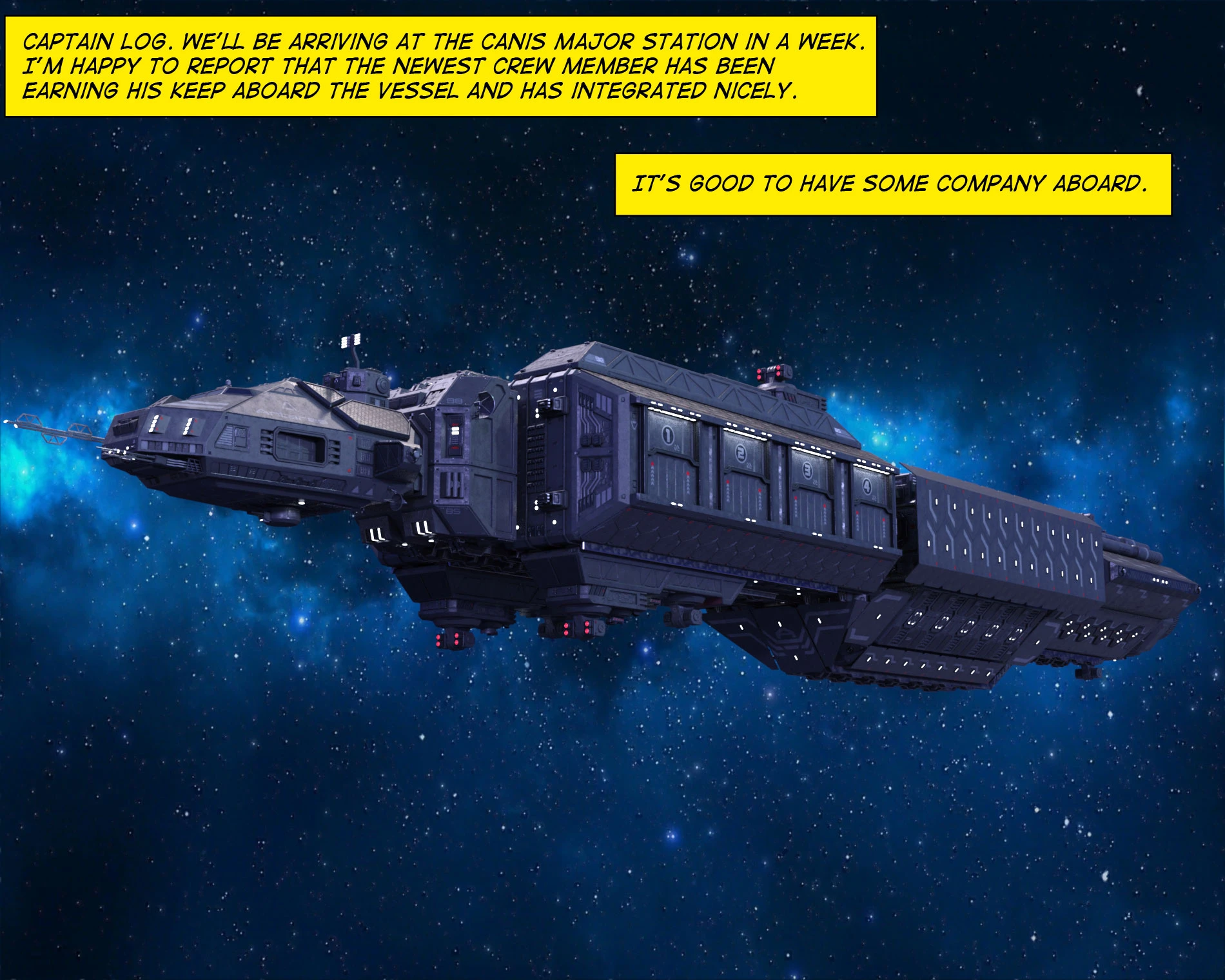 Interspecies Communication: The Stowaway porn comic picture 82