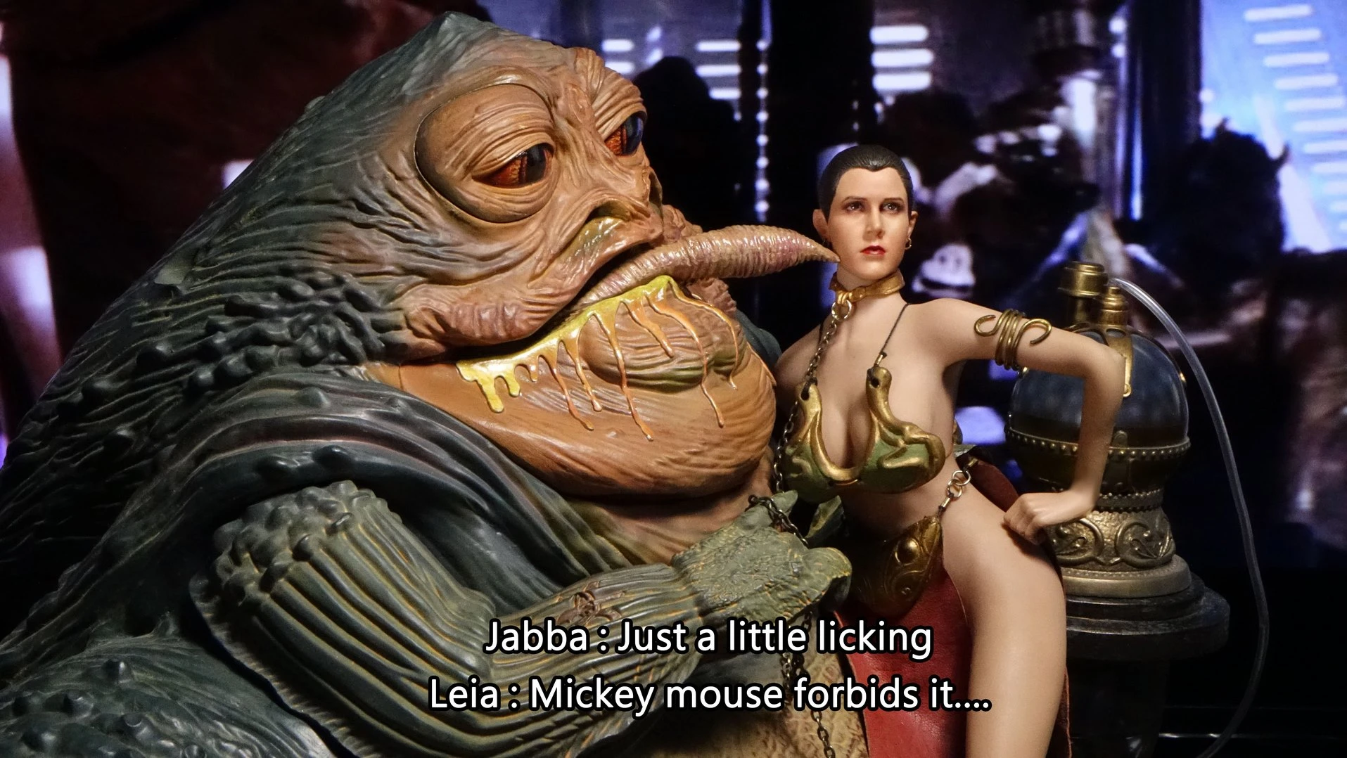 Jabba and the Princess porn comic picture 2