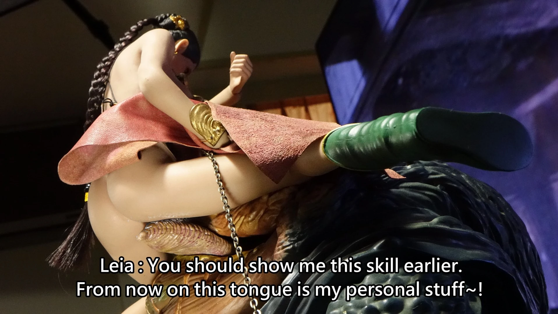 Jabba and the Princess porn comic picture 24