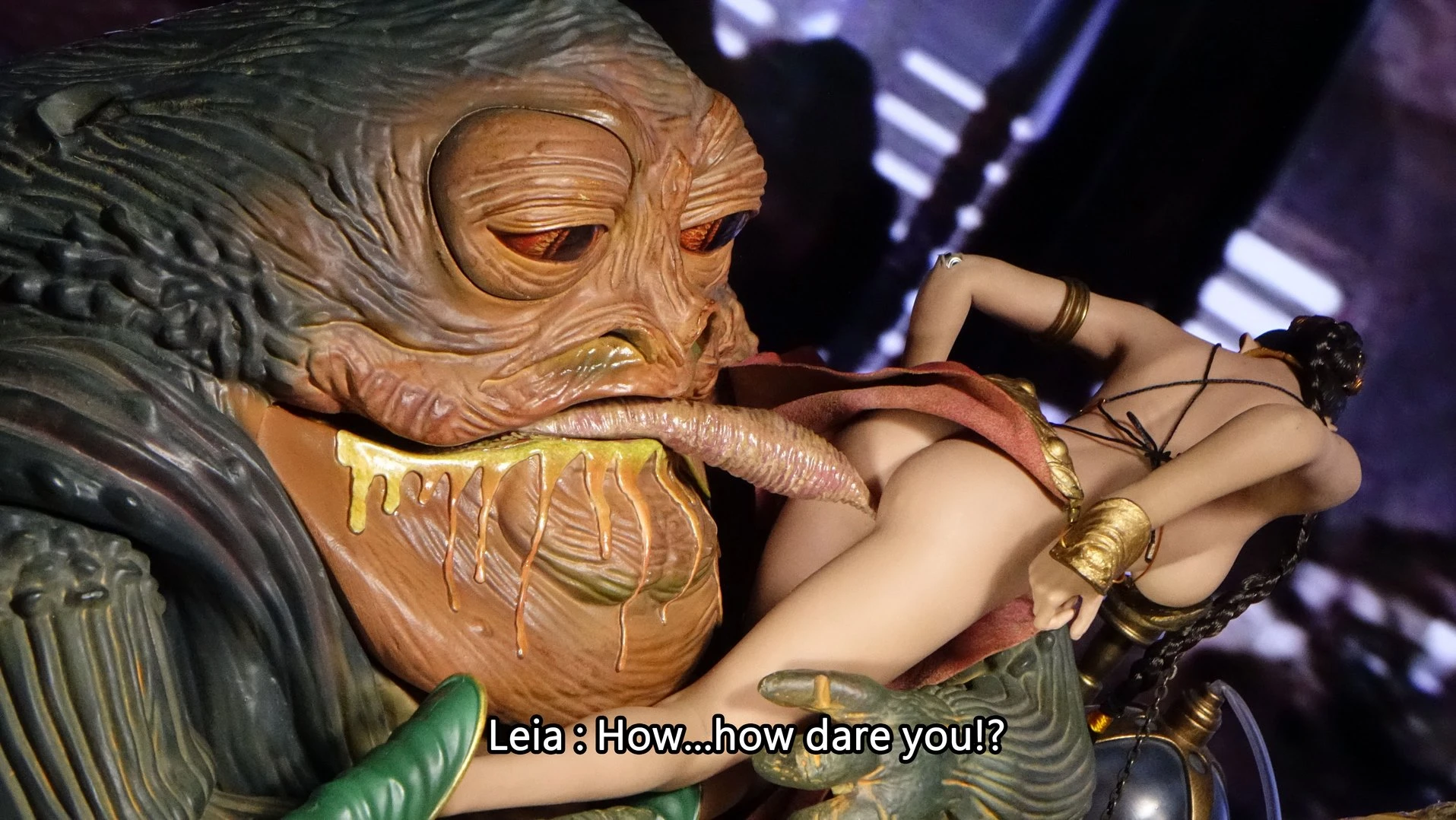 Jabba and the Princess porn comic picture 4