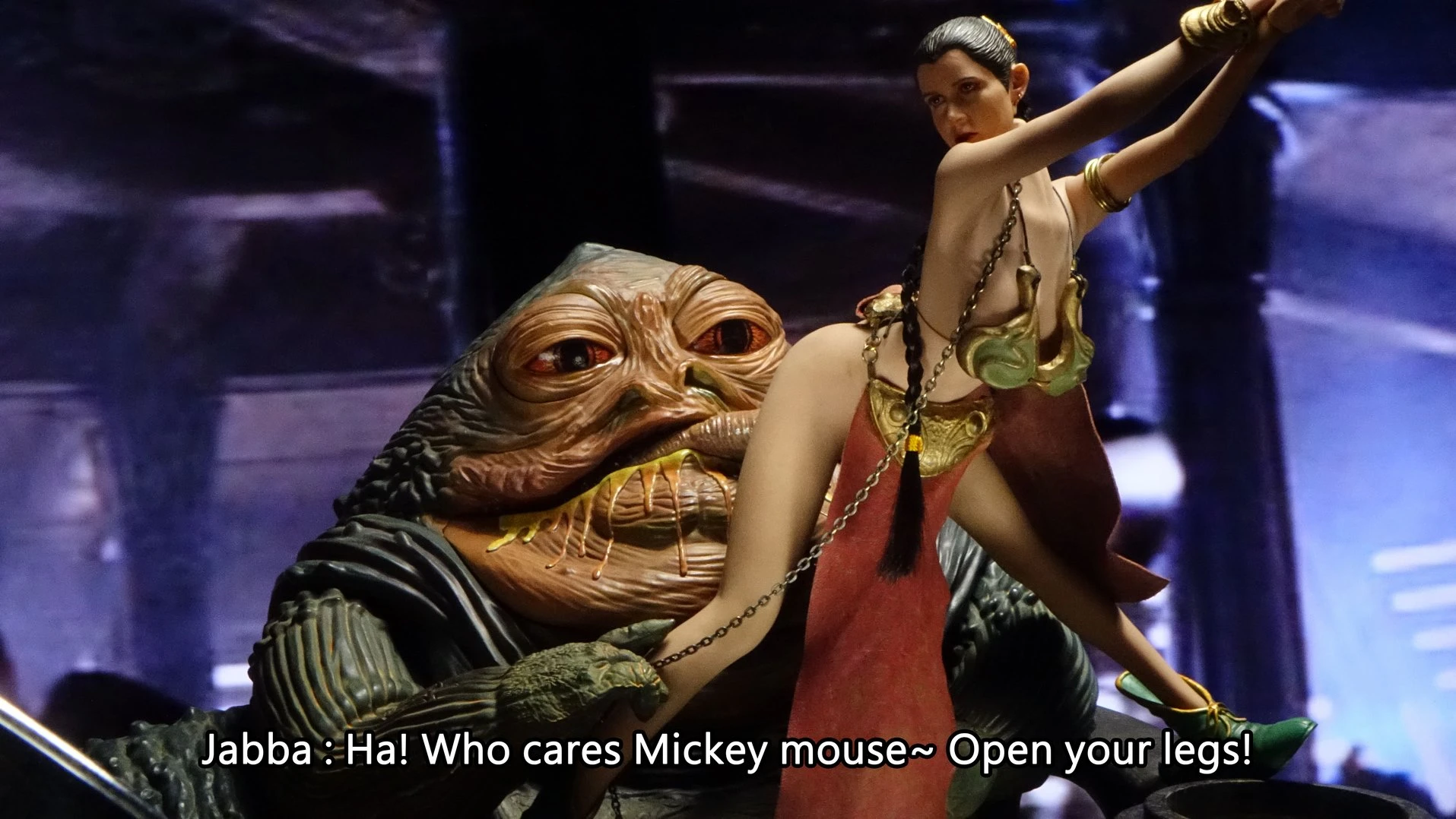 Jabba and the Princess porn comic picture 7