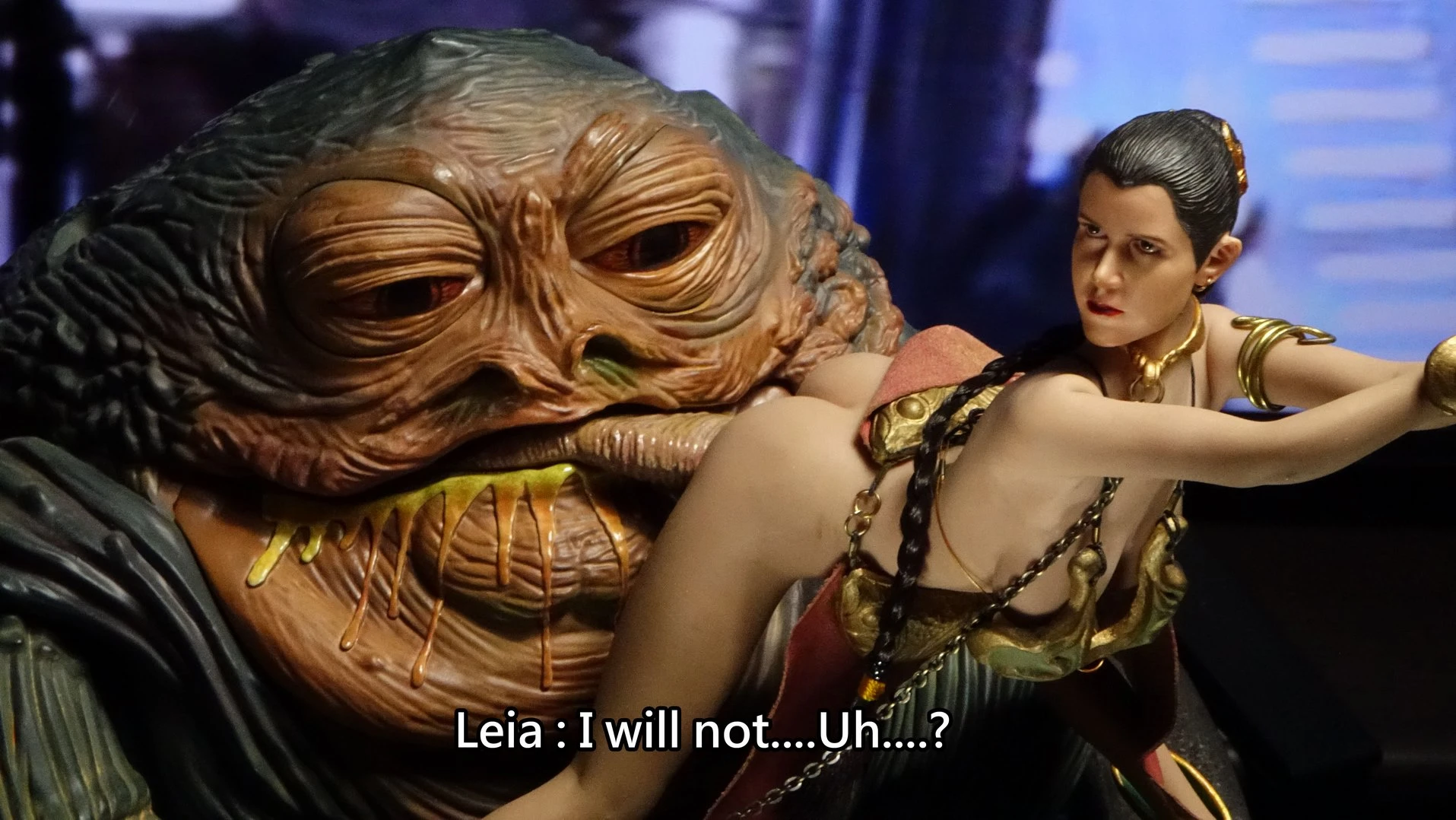 Jabba and the Princess porn comic picture 9