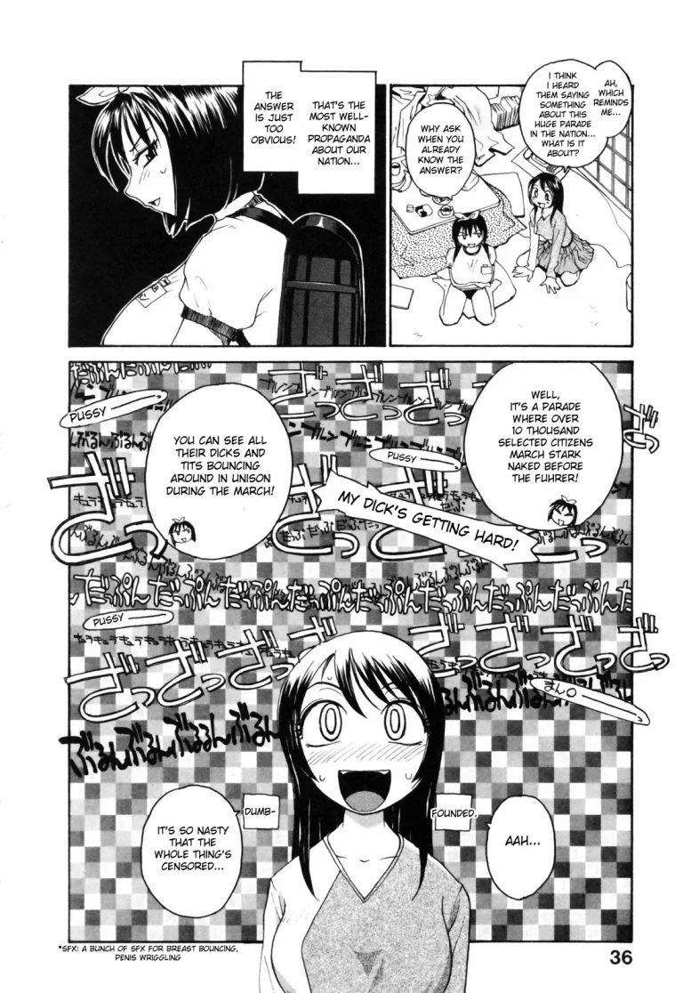 Japanese Big Bust Party porn comic picture 36