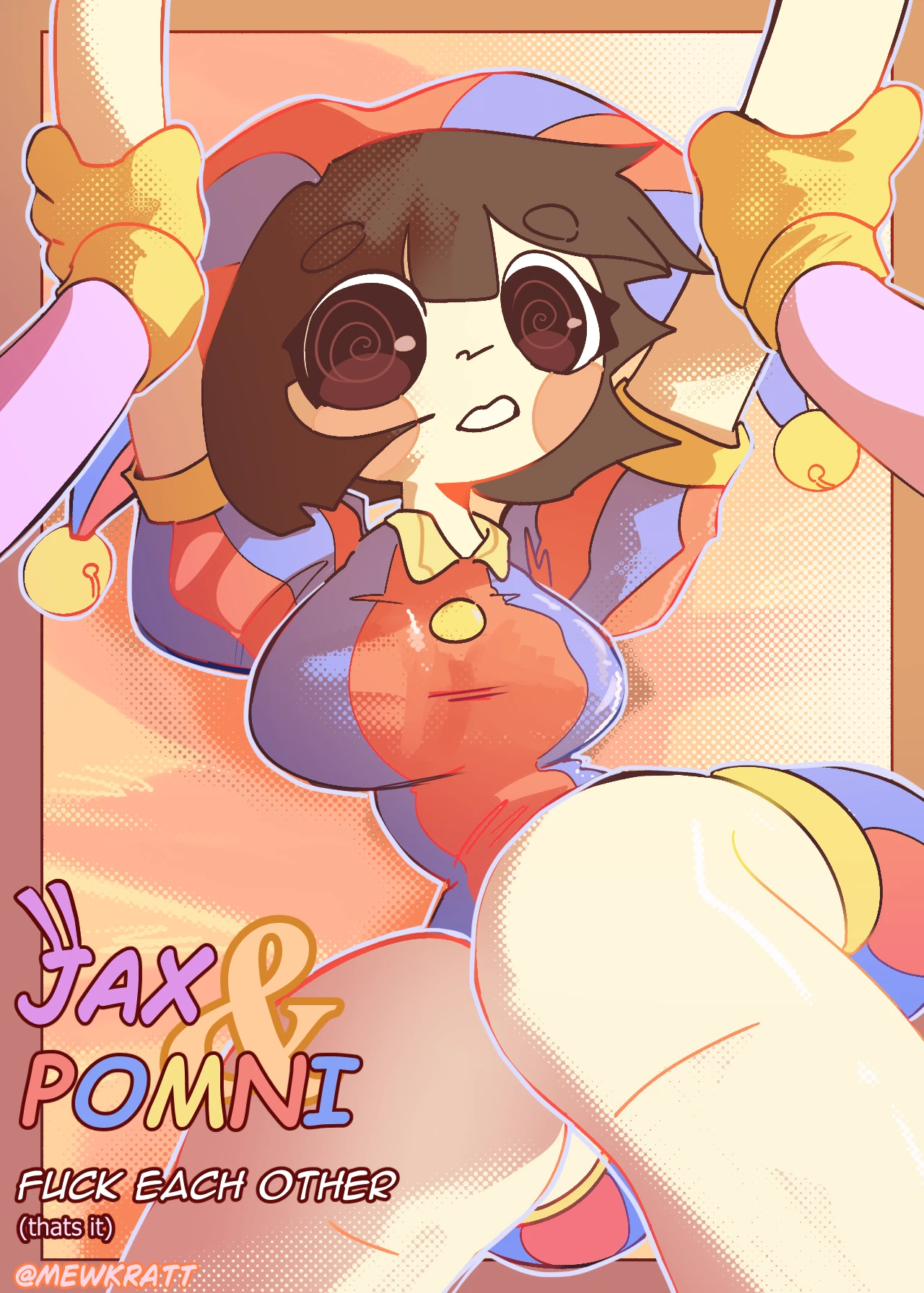 Jax and Pomni Fuck Each Other porn comic picture 1