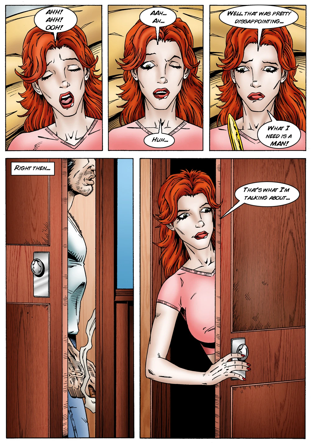 Jean Grey cheats on Scott Summers by fucking Logan porn comic picture 5