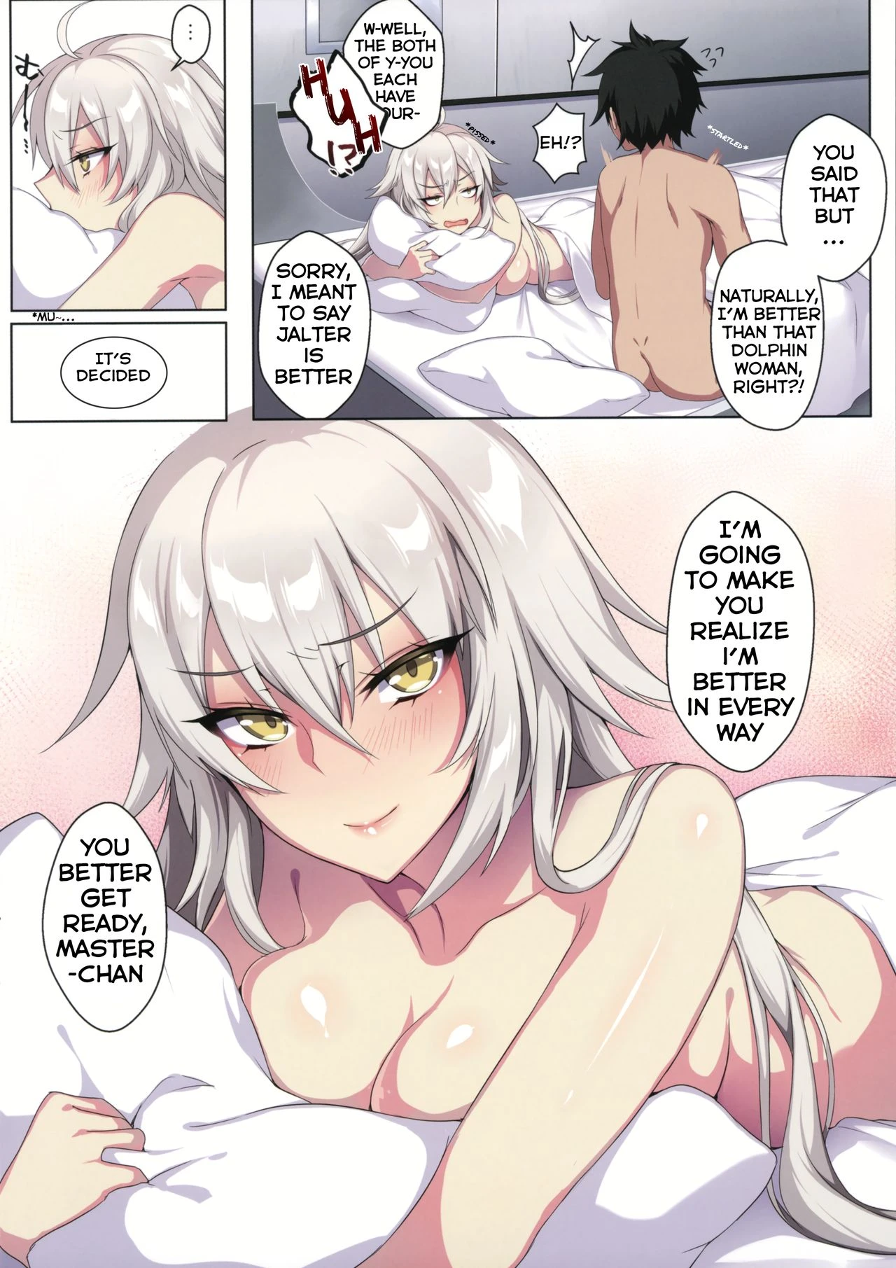 Jeanne Alter Wants to Mana Transfer!? porn comic picture 17