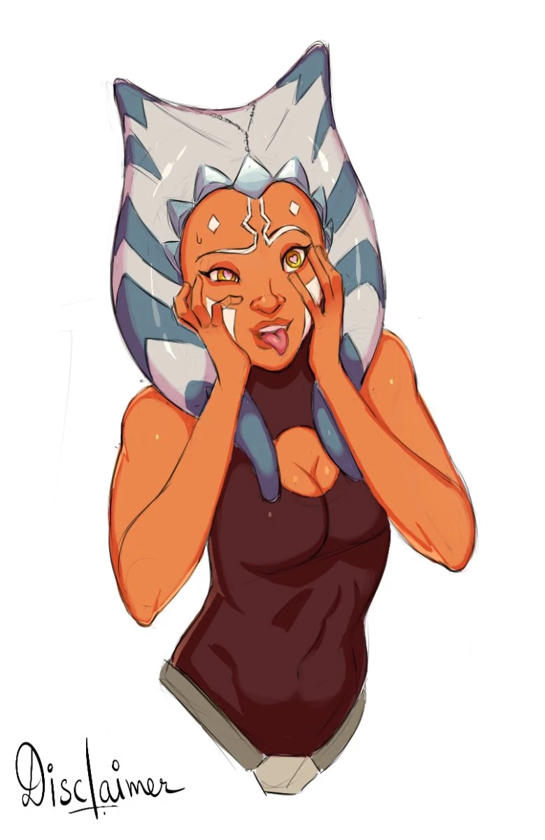 Jedi Sluts: Ahsoka & Stitch porn comic picture 2