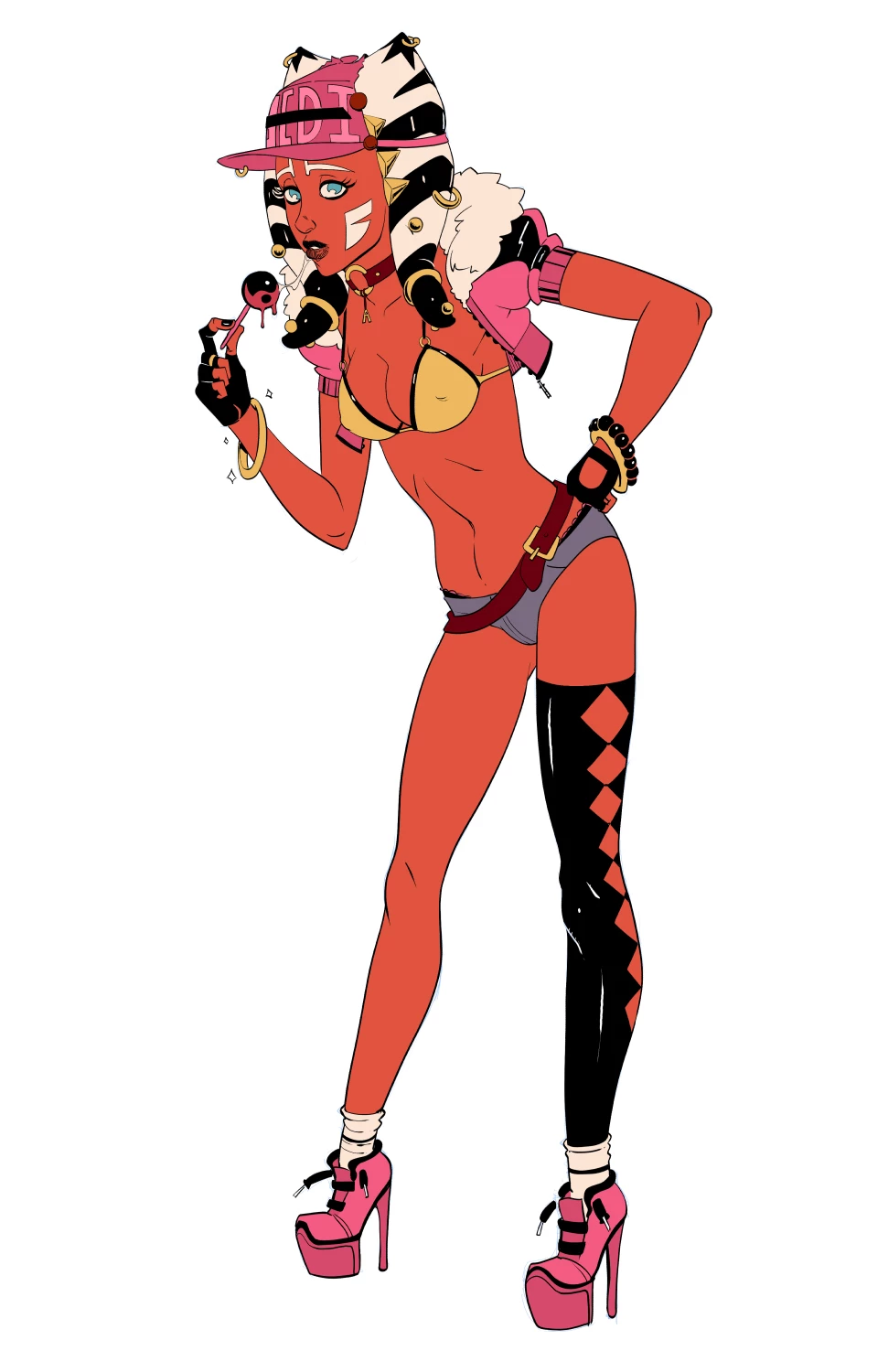 Jedi Sluts: Ahsoka & Stitch porn comic picture 4