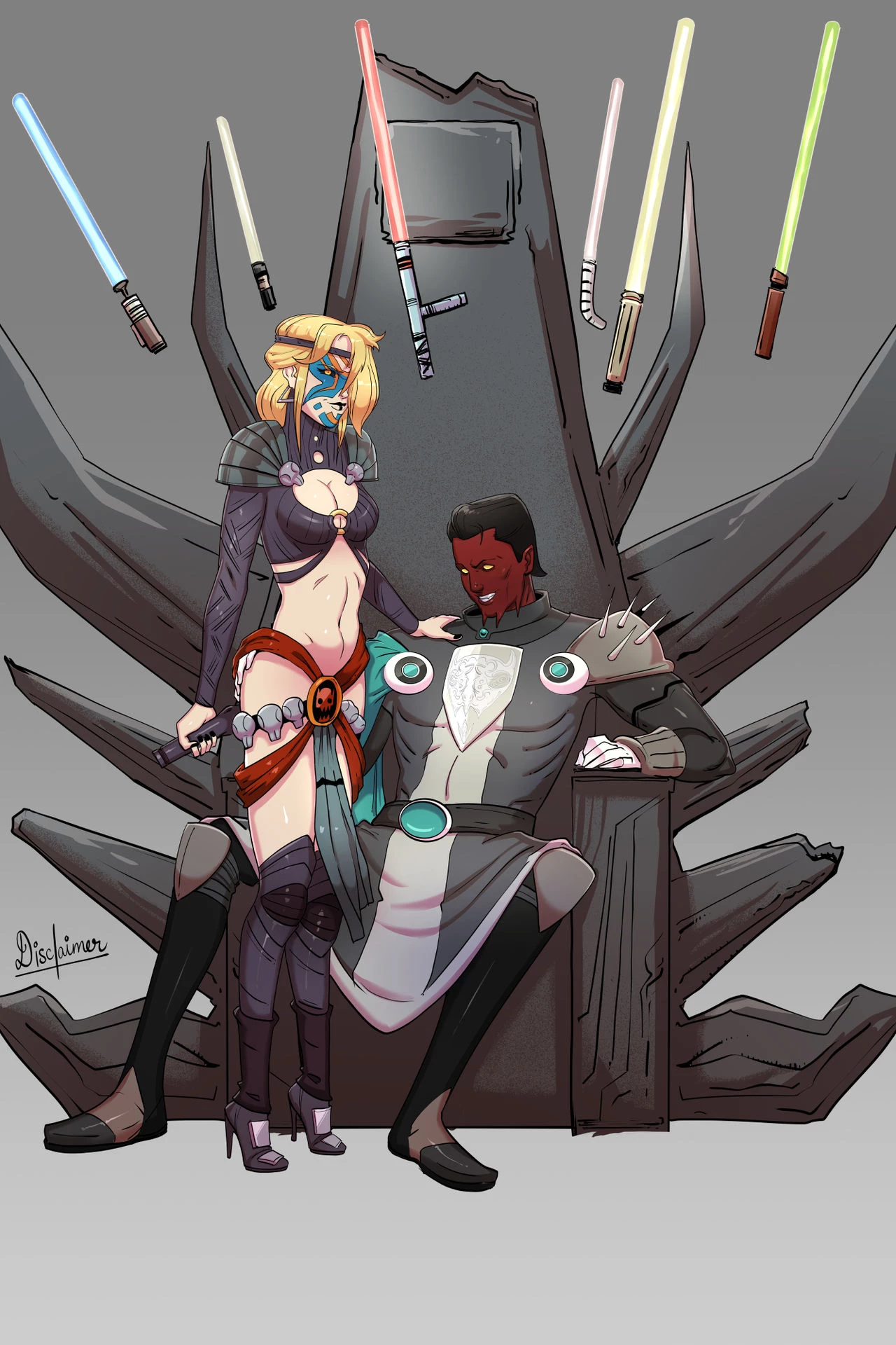 Jedi Sluts: Ahsoka & Stitch porn comic picture 5