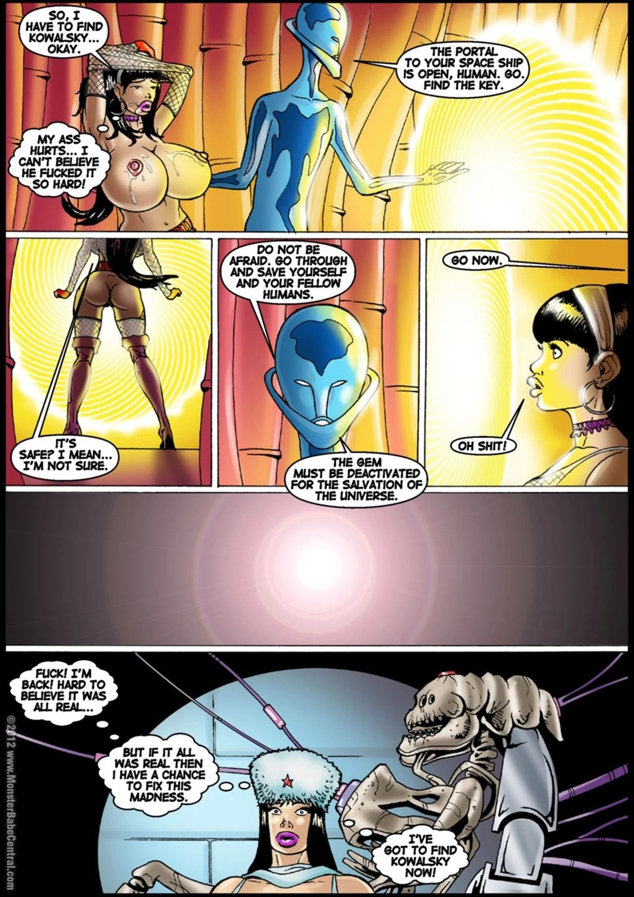 Jewel of the Damned porn comic picture 79