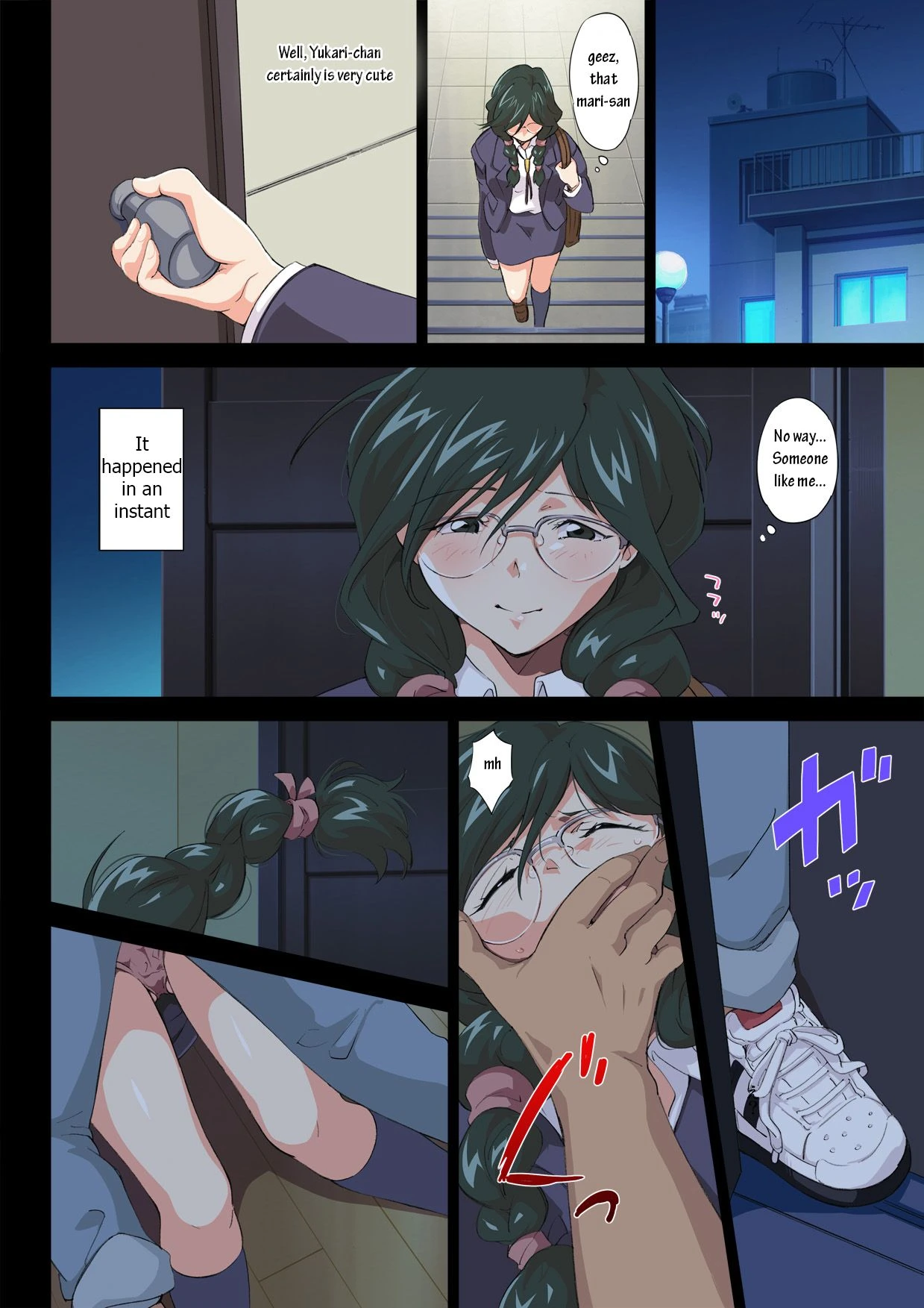 Jimi Joshidaisei, Ryoujoku porn comic picture 5