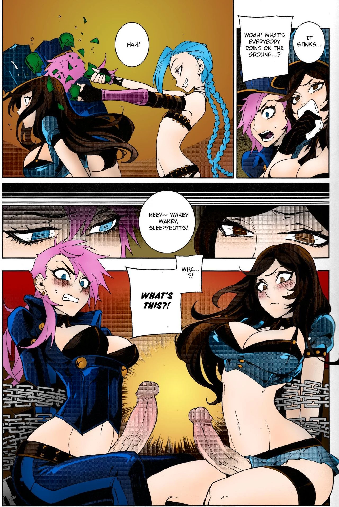 JINX Come On! Shoot Faster porn comic picture 10
