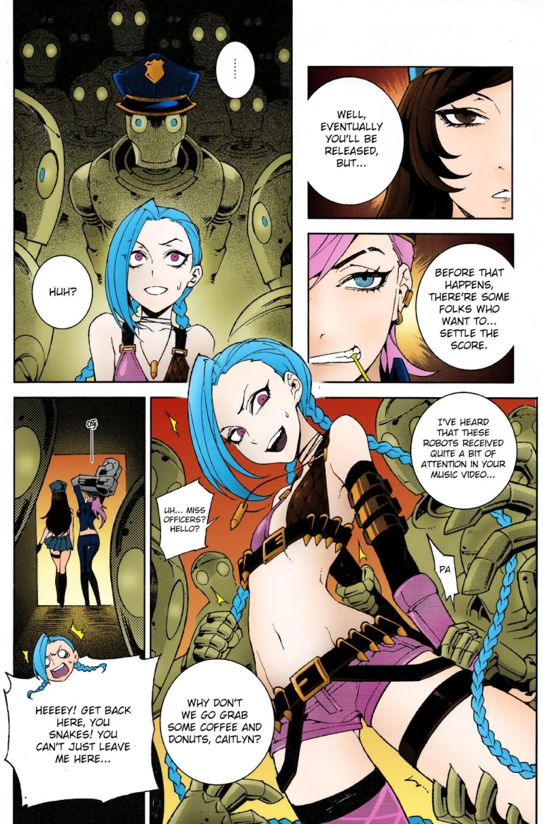 JINX Come On! Shoot Faster porn comic picture 3