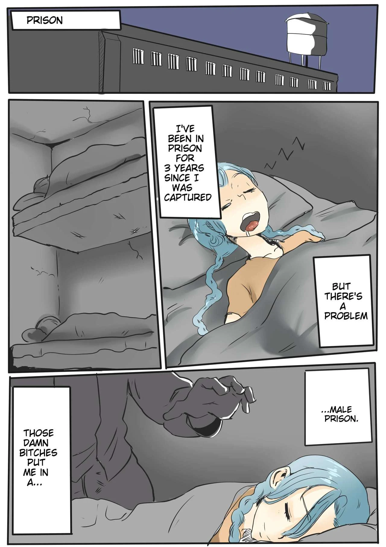 Jinx -week 1 "Catched" porn comic picture 2