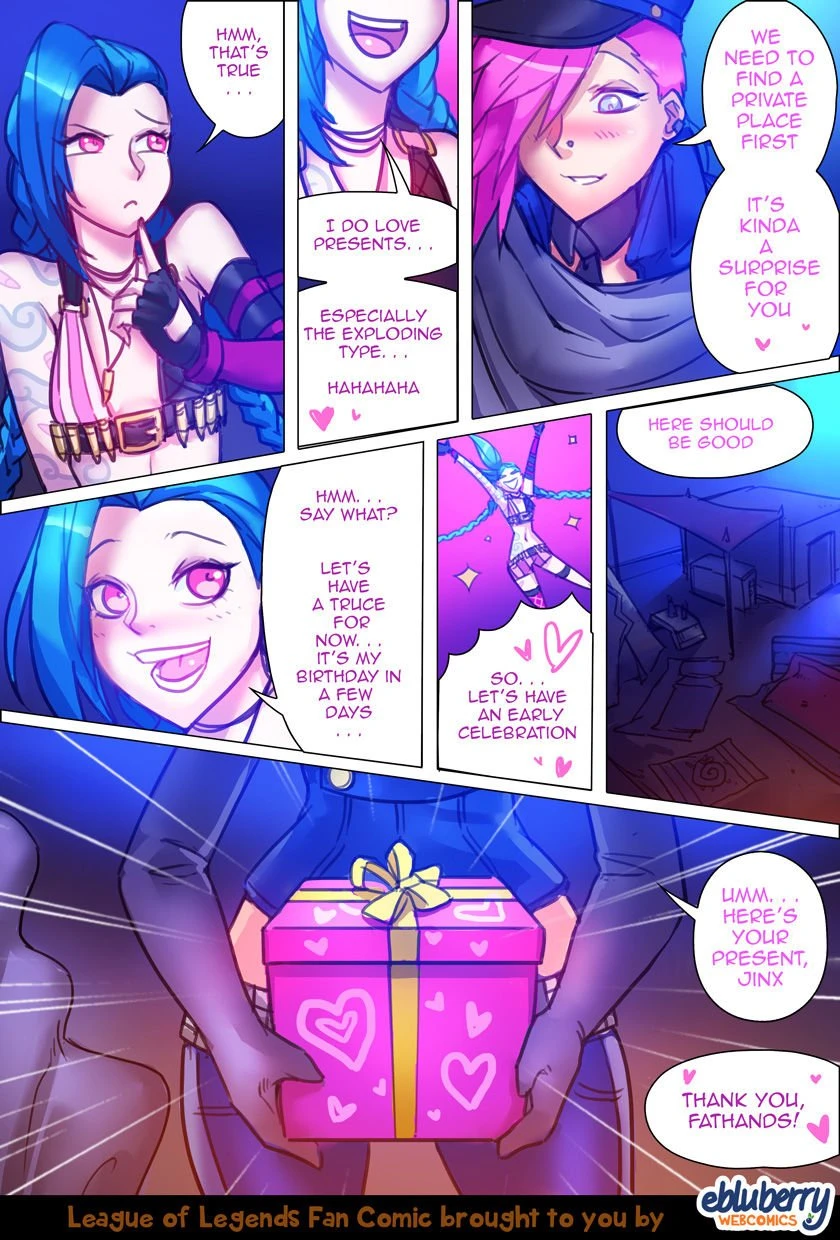 Jinx x Vi x Jinx porn comic picture 12