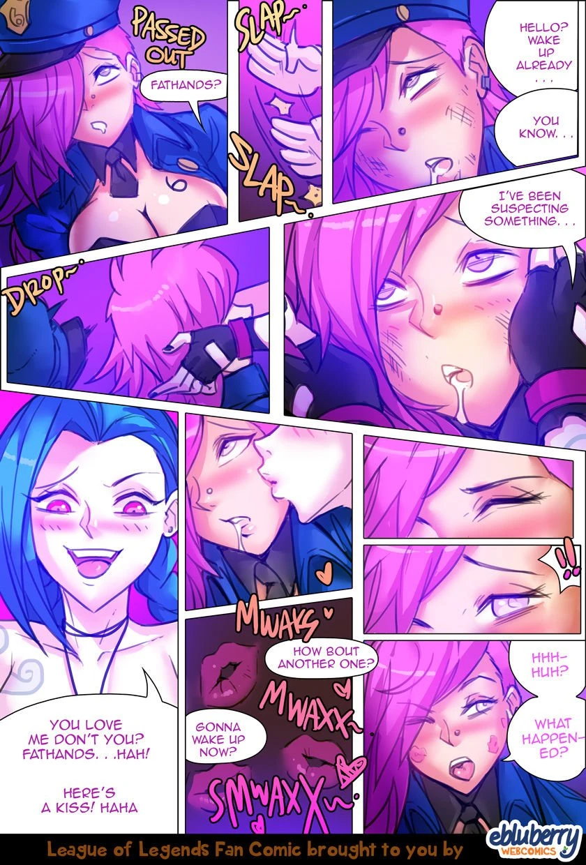 Jinx x Vi x Jinx porn comic picture 16