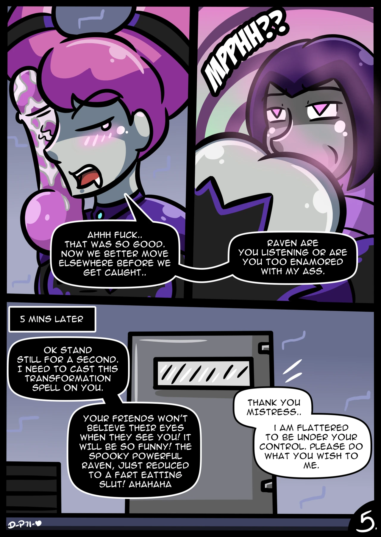 Jinxed porn comic picture 6