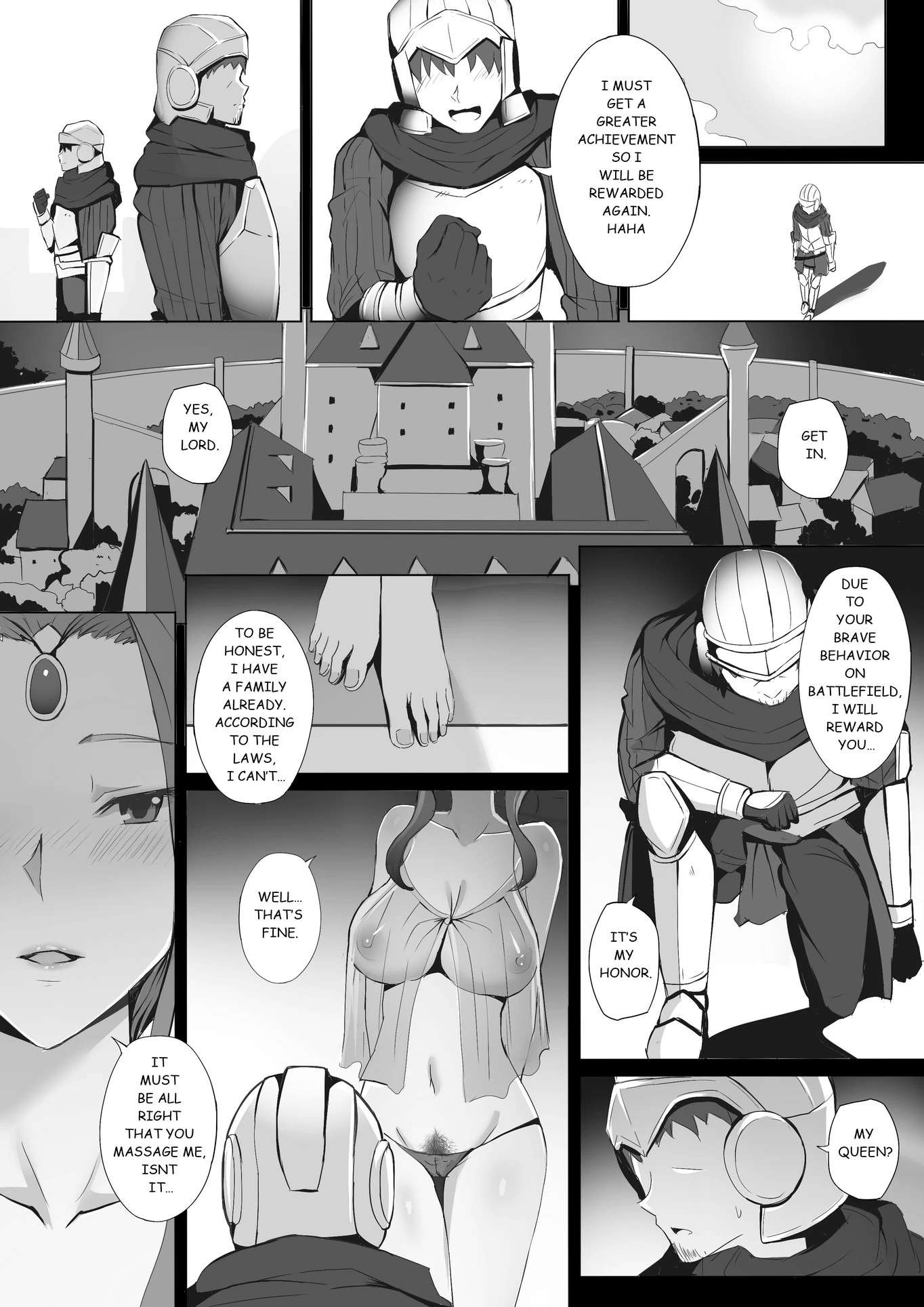 Joou no Gohoubi | Queen's reward porn comic picture 13