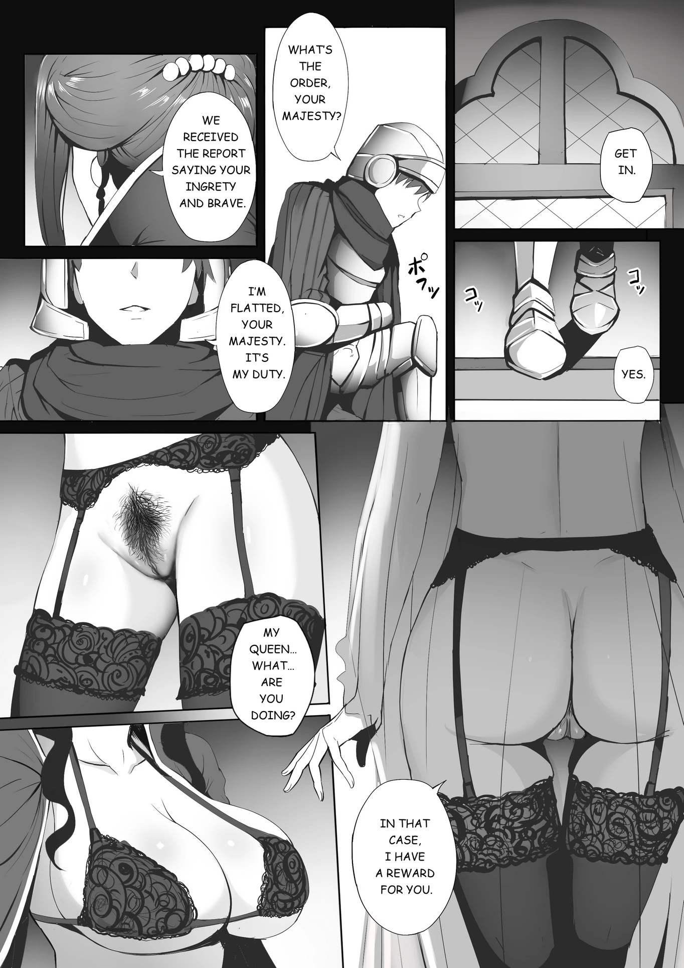 Joou no Gohoubi | Queen's reward porn comic picture 2